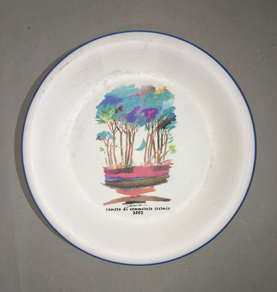 Molise, Isernia. Piatto Decorativo Commemorativo 75 Giorni Di Buona Cucina Molisana, 2002