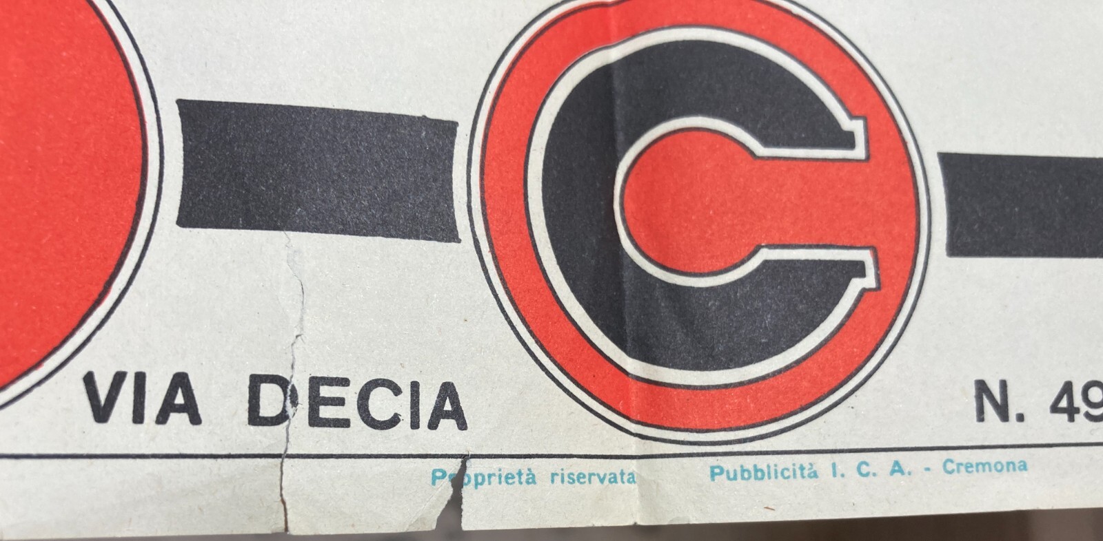 Sport: Ciclismo, Giro d'Italia. Enorme Gioco Di Percorso, Cromolitografia Gerevini, Cremona