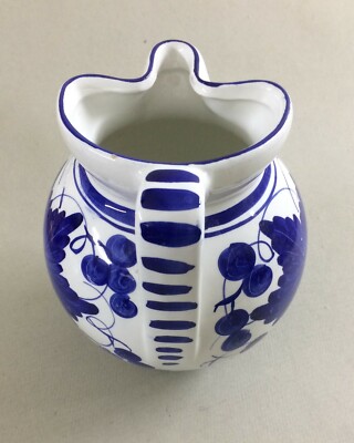 Ceramica Decorativa   Boccale Decorato Con Gallo   Pubblicità Flamigni   Romagna