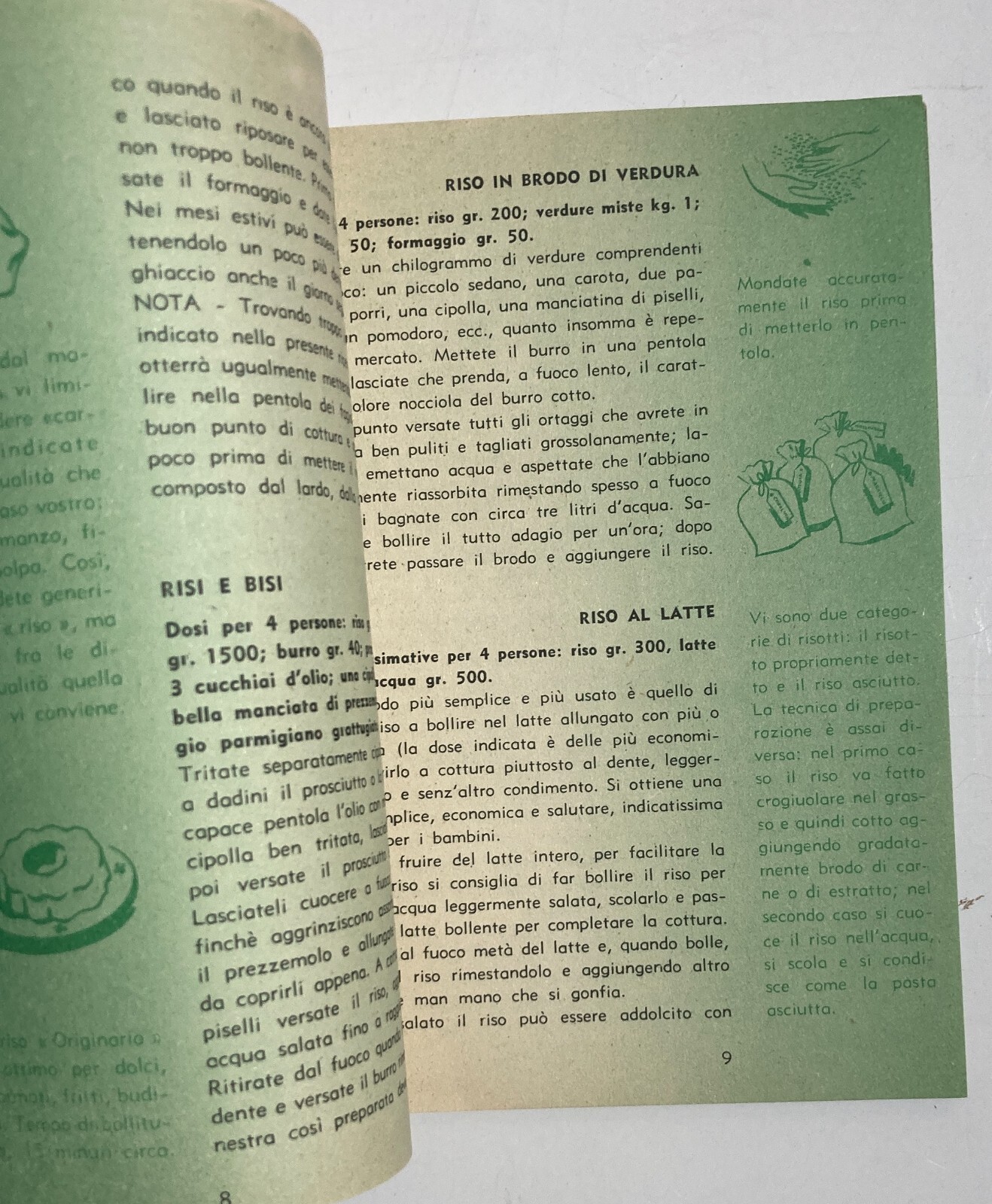 Ente Nazionale Risi: Sai Cucinare Il Riso? 60 Ricette Per Cucinare Il Riso (1956)