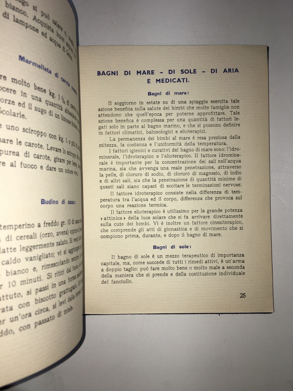 Dolciaria E Zucchero: Ricettario d'Epoca E Manuale Di Puericultura, 1934