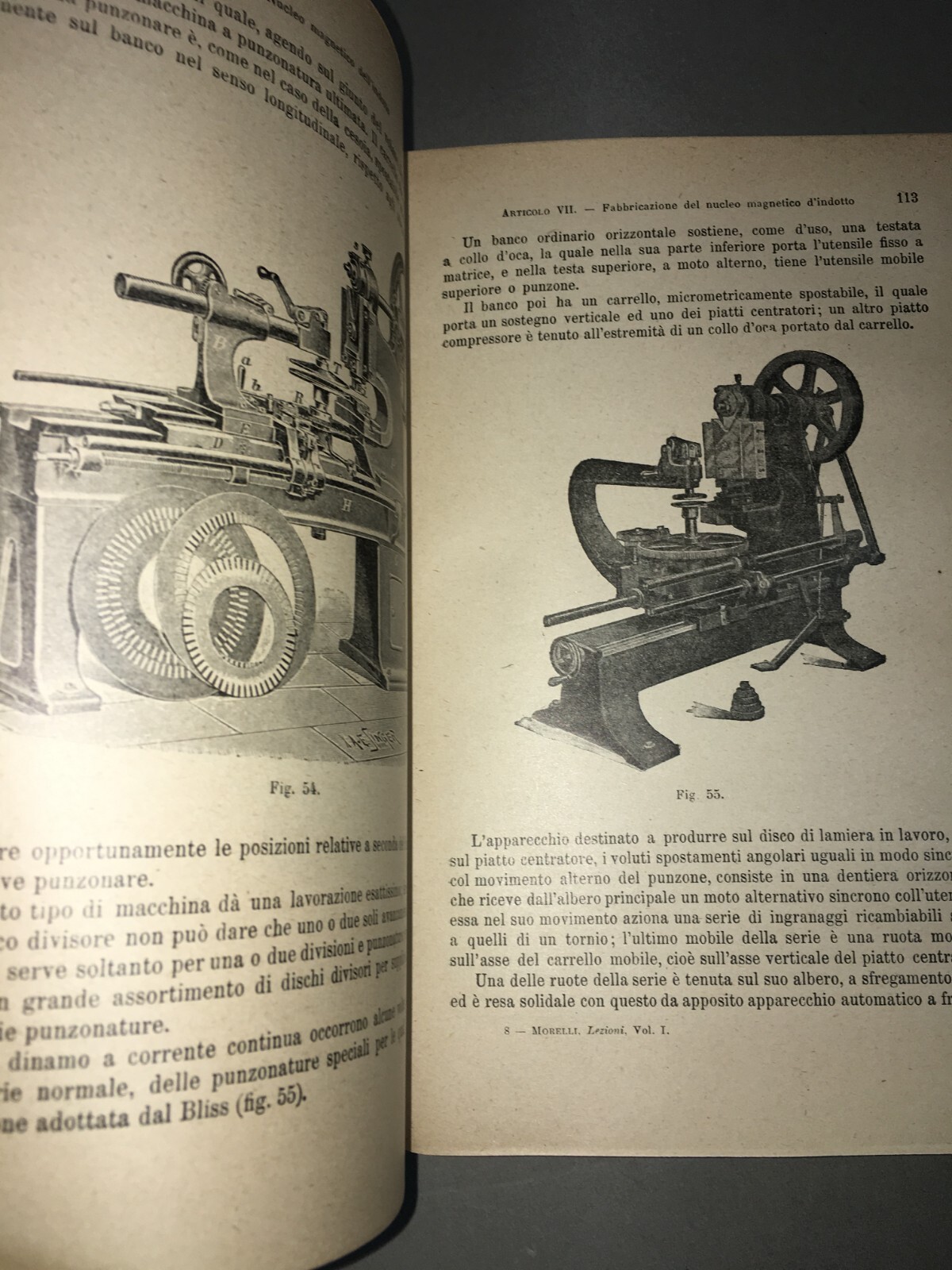Elettrotecnica, Meccanica E Costruzioni Elettromeccaniche   Ettore Morelli (UTET, 1921 27)