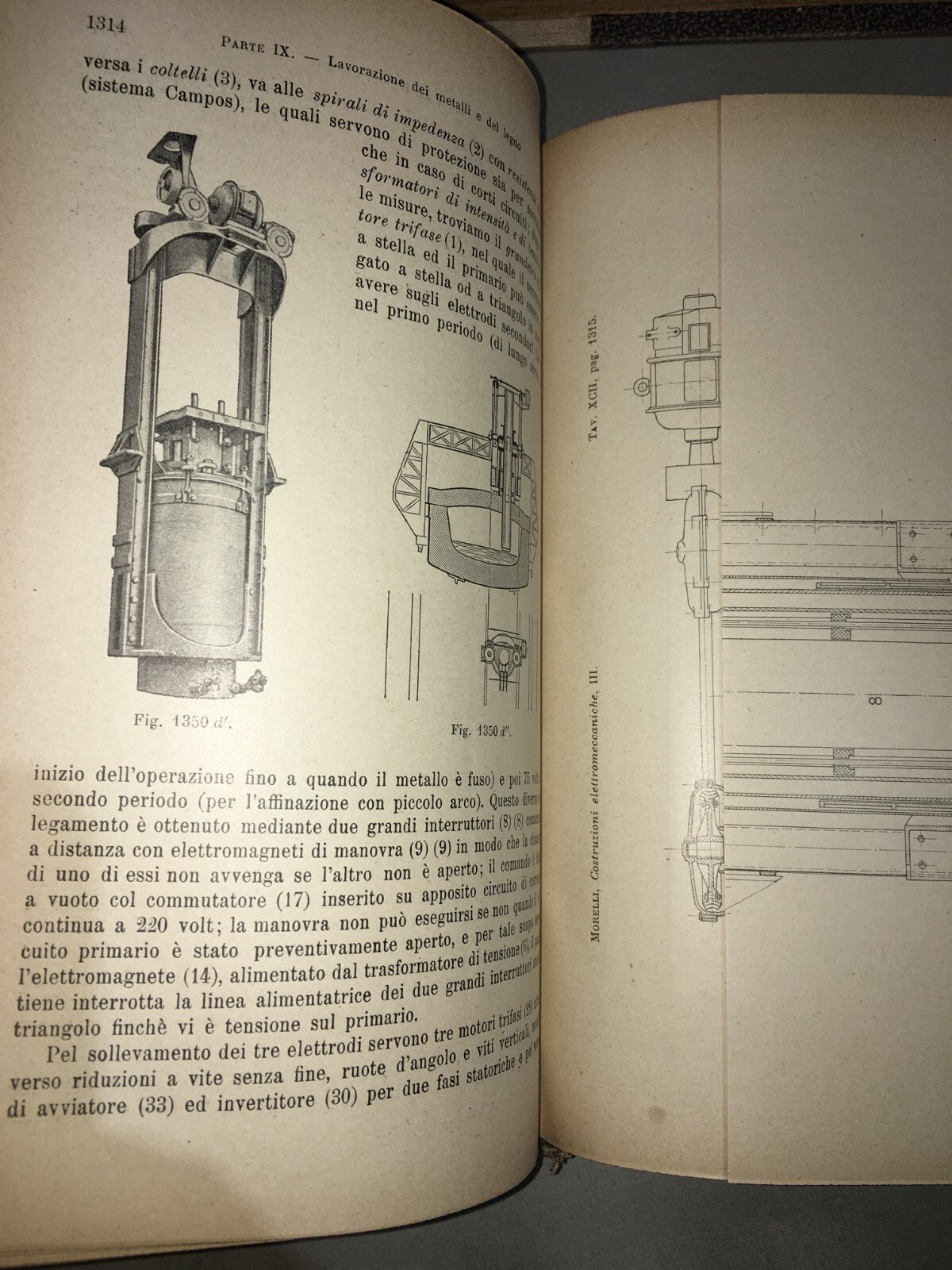 Elettrotecnica, Meccanica E Costruzioni Elettromeccaniche   Ettore Morelli (UTET, 1921 27)