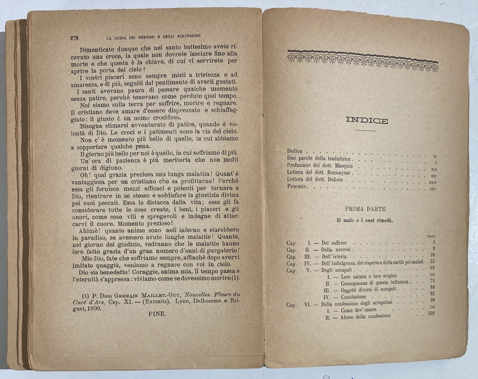 Neurologia, Isteria, Scrupoli, Sonno, Psicoterapia E Perfezione Cristiana   Raymond, 1914