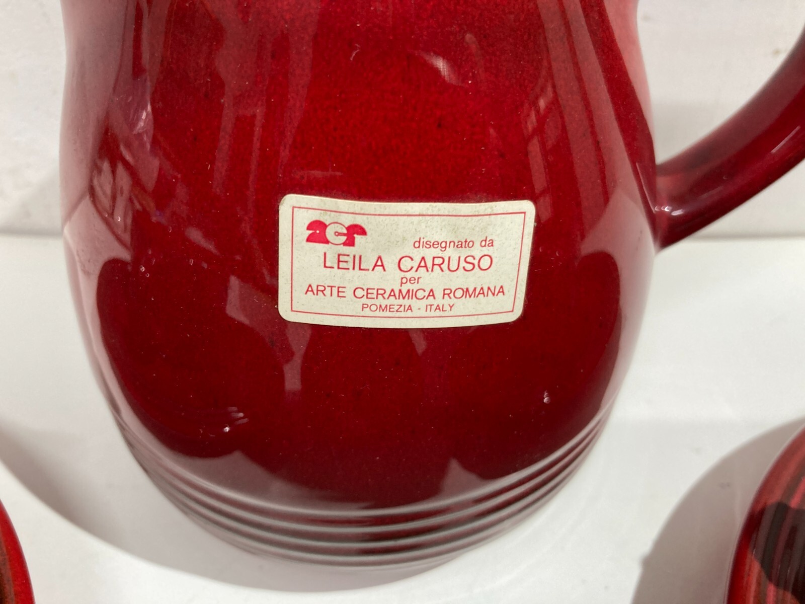 Ceramiche Da Collezione Leila Caruso Per Arte Ceramica Romana