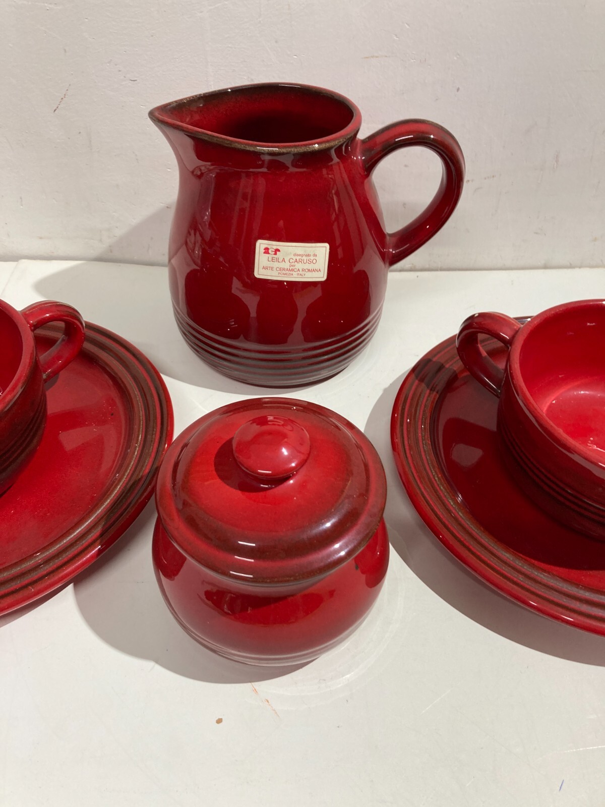 Ceramiche Da Collezione Leila Caruso Per Arte Ceramica Romana