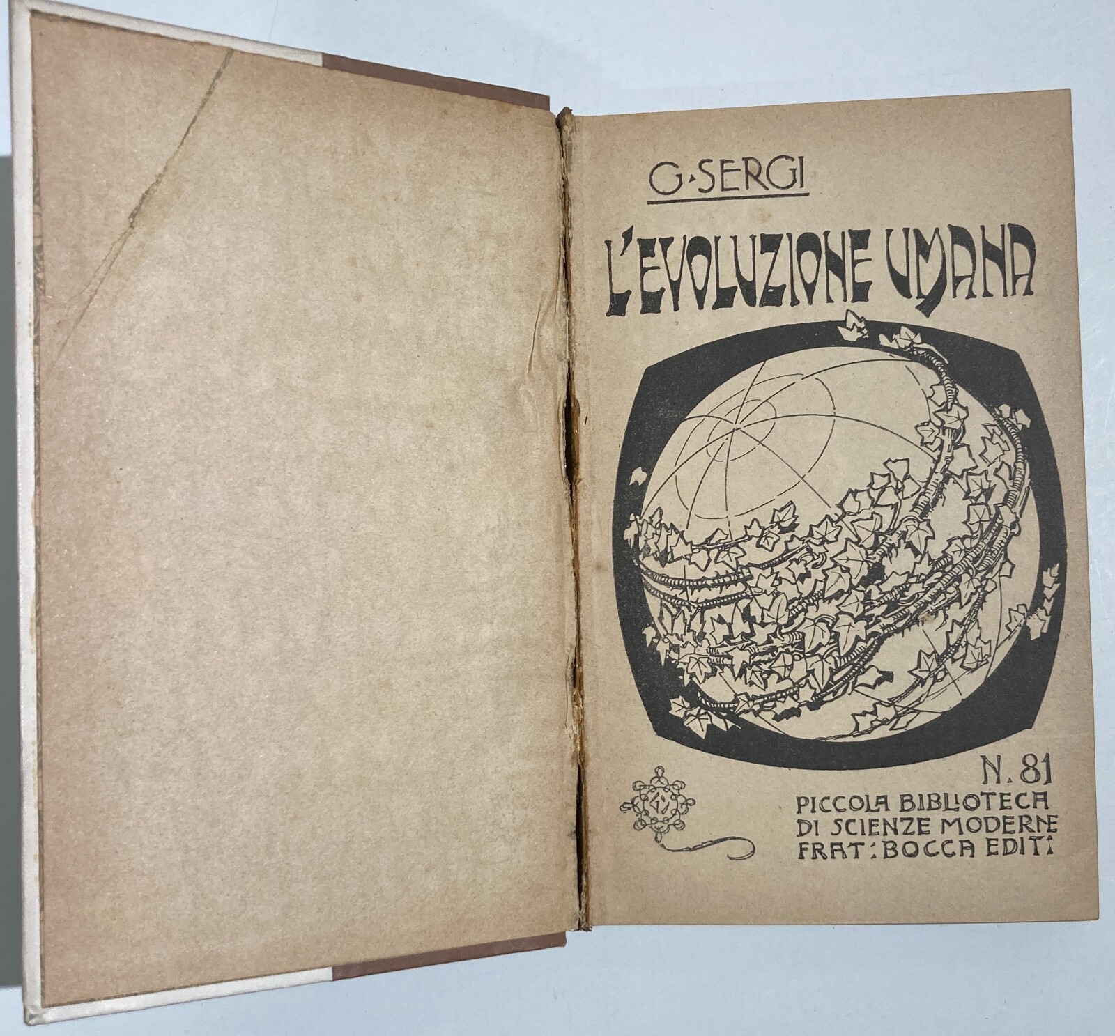 Evoluzione Umana, Famiglia, Arte E Scienza, Religioni, L'Abitato, La Donna   Sergi   1904