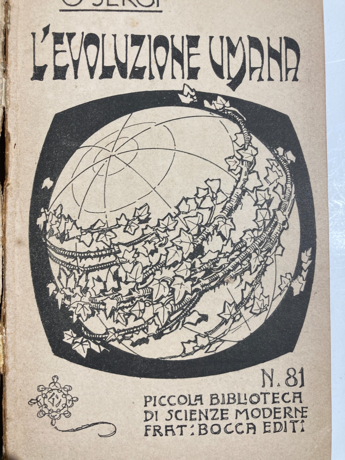 Evoluzione Umana, Famiglia, Arte E Scienza, Religioni, L'Abitato, La Donna   Sergi   1904