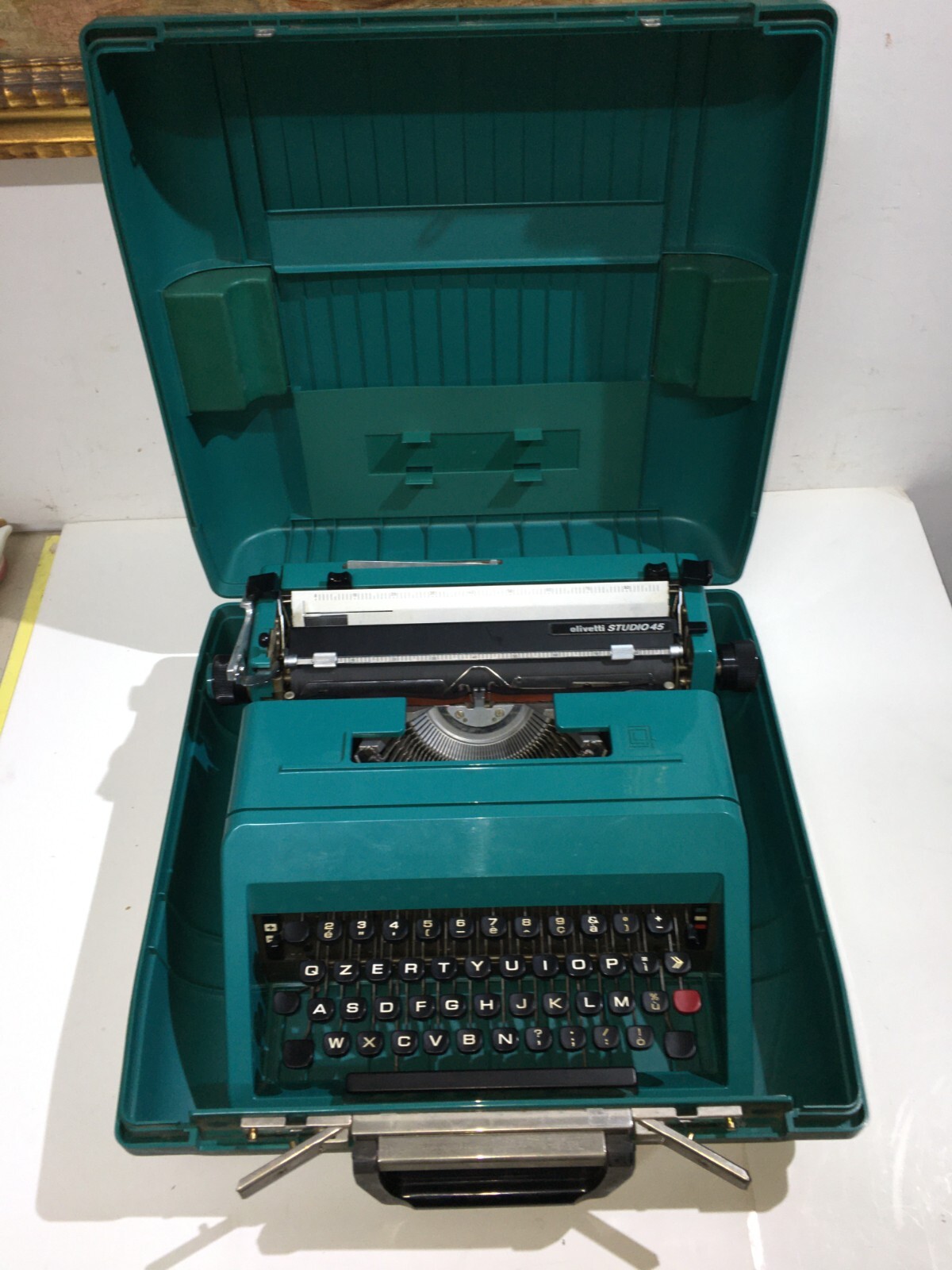 Macchina Da Scrivere Olivetti Studio 45, Design Ettore Sottsass E Hans Von Klier
