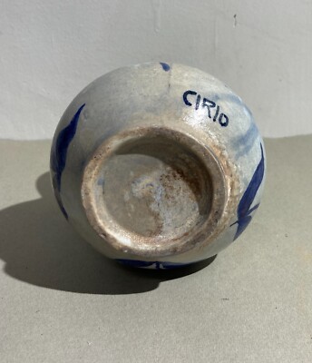 Cirio, Vasetto Pubblicitario In Ceramica Tipo Albarello