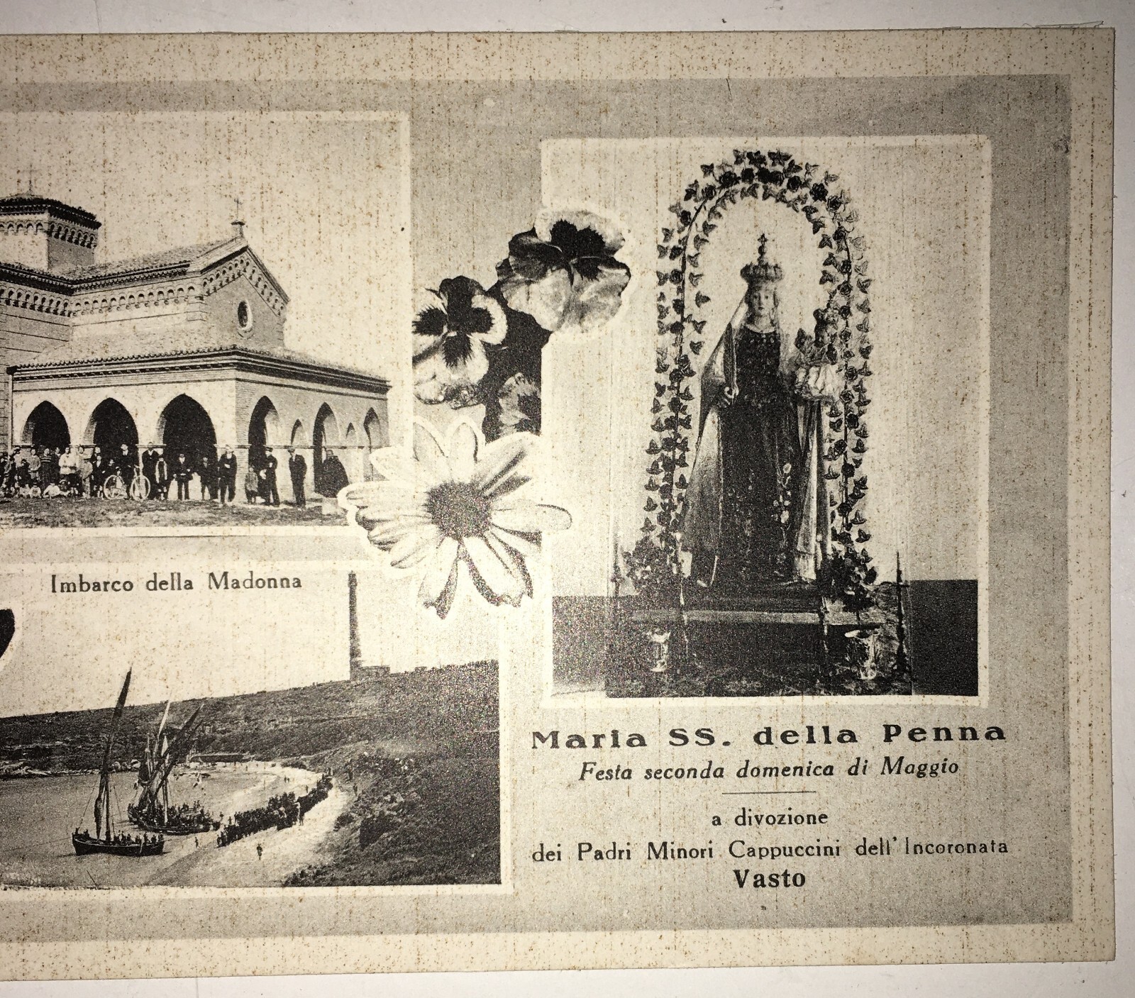 Abruzzo   Vasto   Madonna Della Penna   Cartolina Illustrata