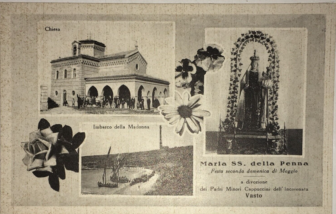 Abruzzo   Vasto   Madonna Della Penna   Cartolina Illustrata