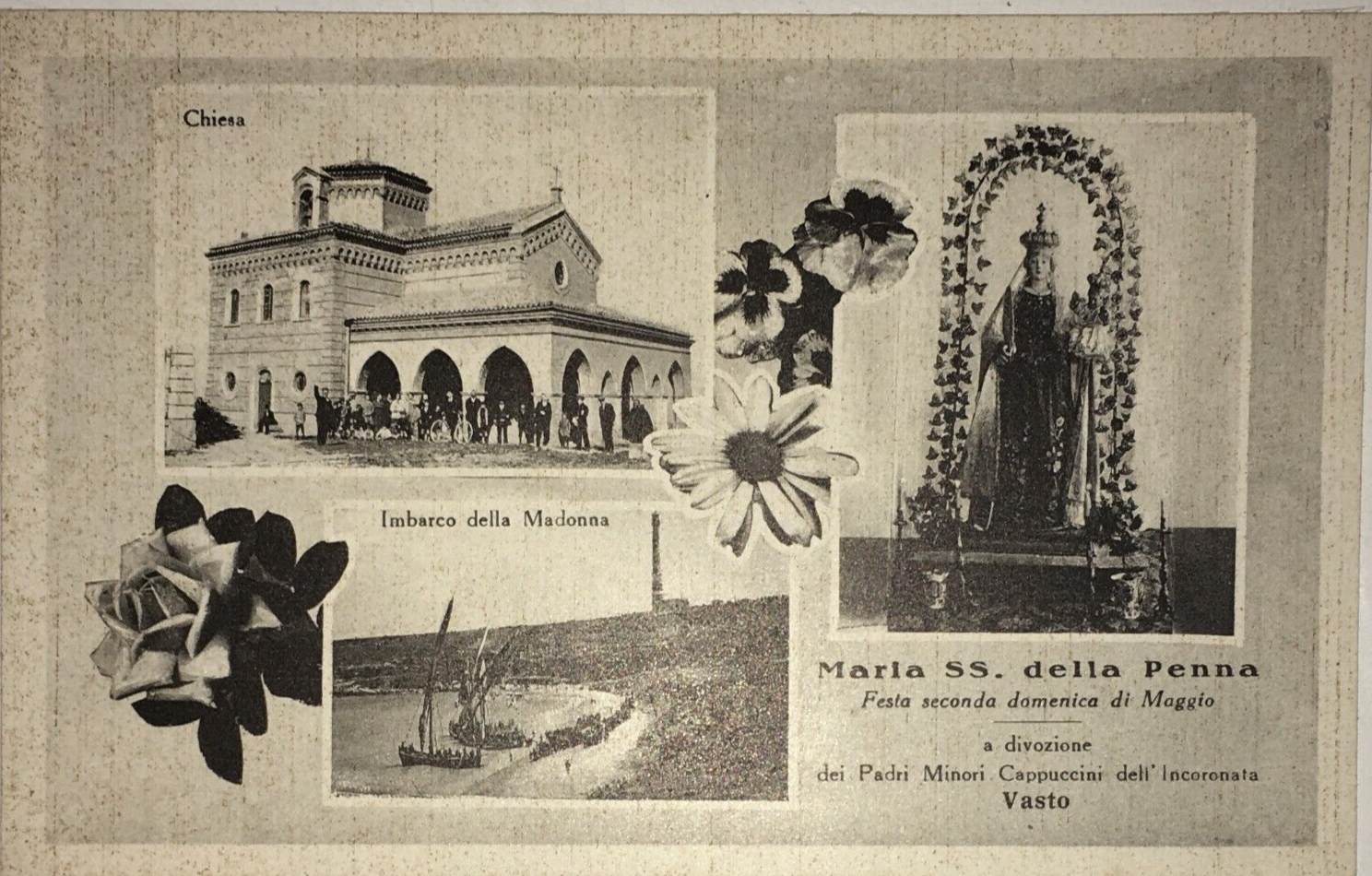 Abruzzo   Vasto   Madonna Della Penna   Cartolina Illustrata