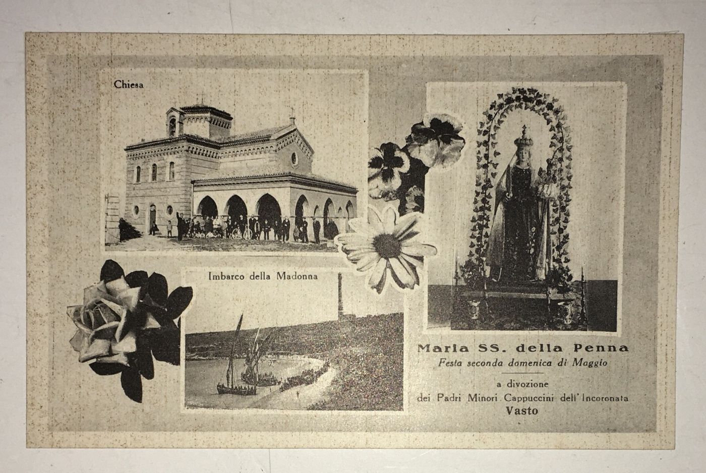 Abruzzo   Vasto   Madonna Della Penna   Cartolina Illustrata