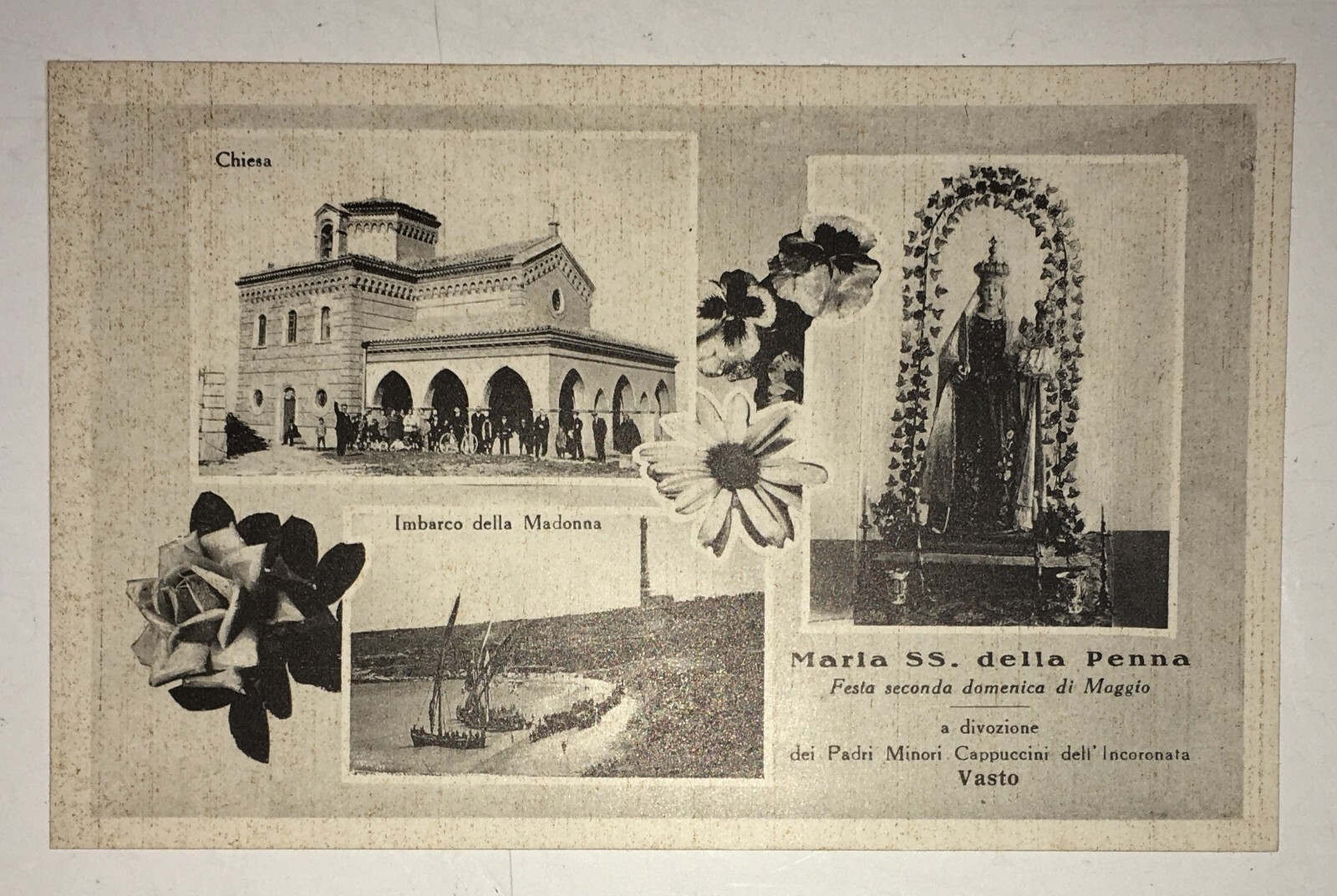 Abruzzo   Vasto   Madonna Della Penna   Cartolina Illustrata