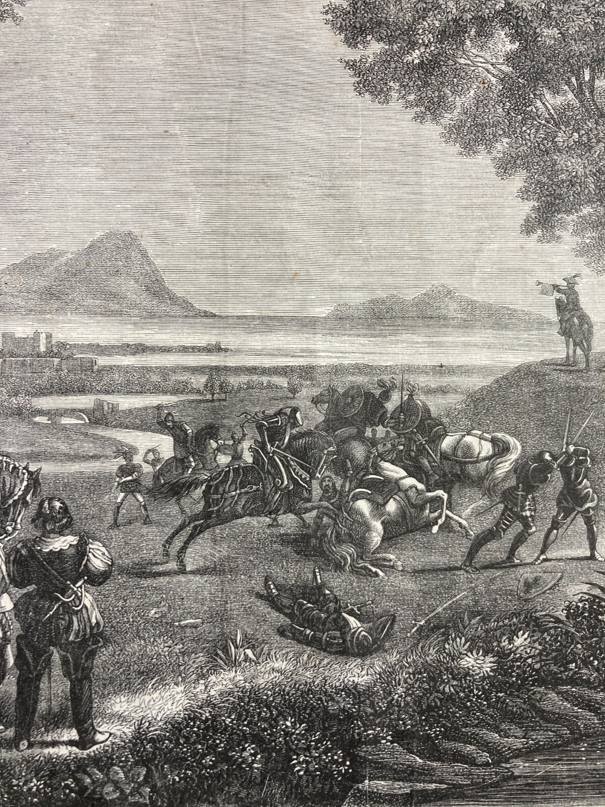Puglia, Barletta. Militaria Decorativa: Illustrazione Disfida Di Barletta, d'Azeglio, Zambelli
