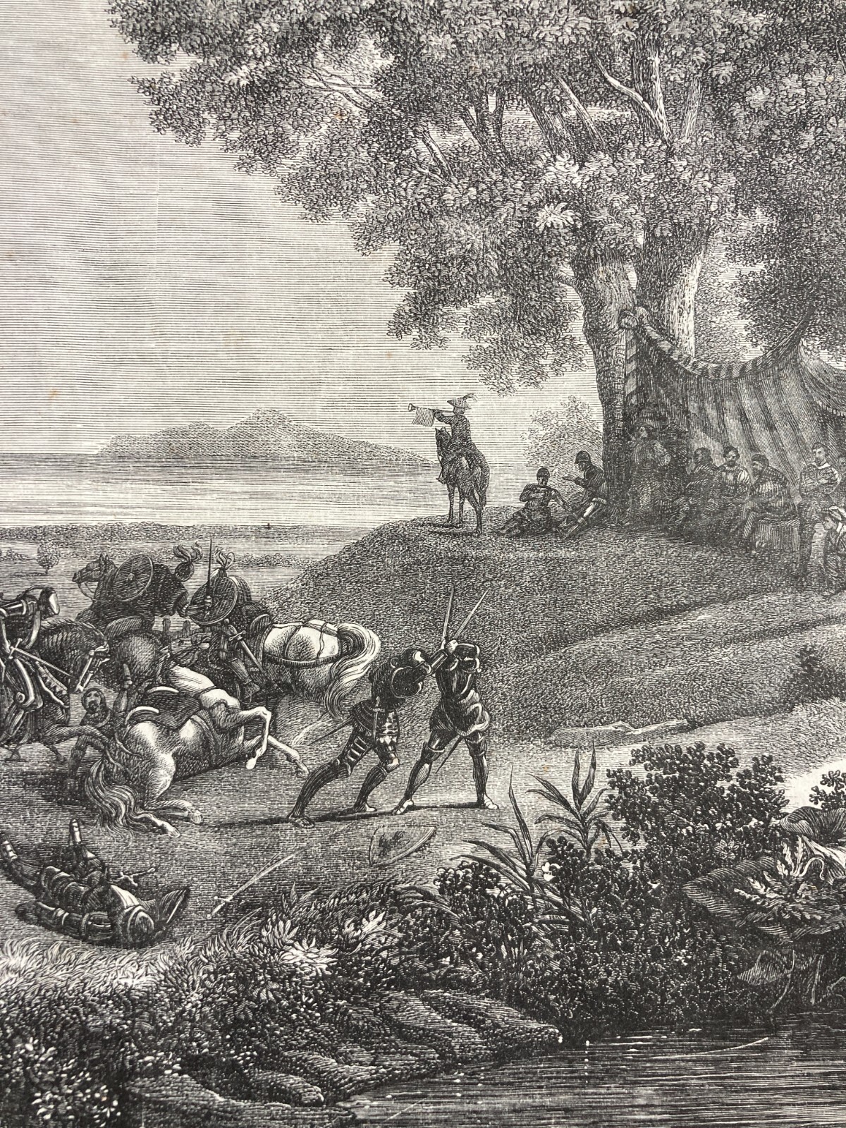 Puglia, Barletta. Militaria Decorativa: Illustrazione Disfida Di Barletta, d'Azeglio, Zambelli