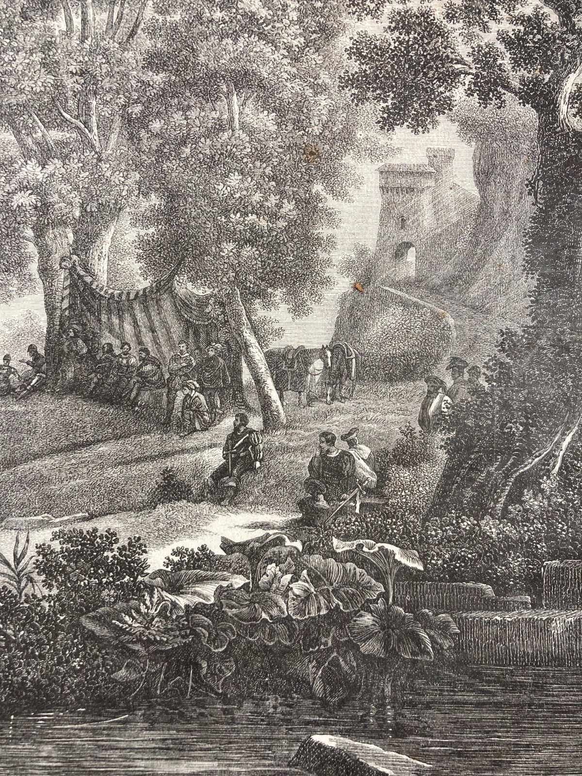 Puglia, Barletta. Militaria Decorativa: Illustrazione Disfida Di Barletta, d'Azeglio, Zambelli