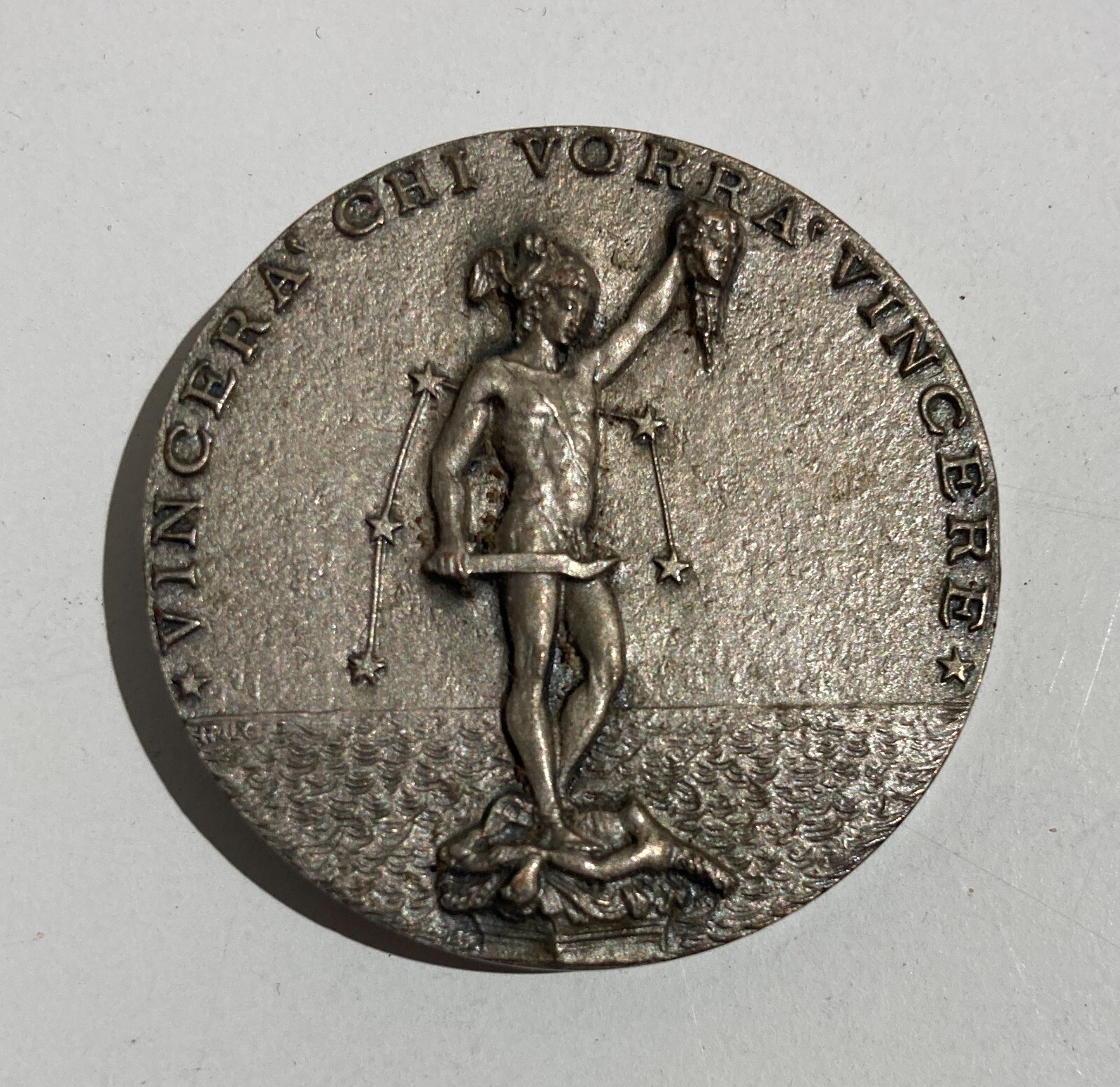 Medaglia Marina Militare: Nave Perseo (F 566) Con Allegoria Di Medusa