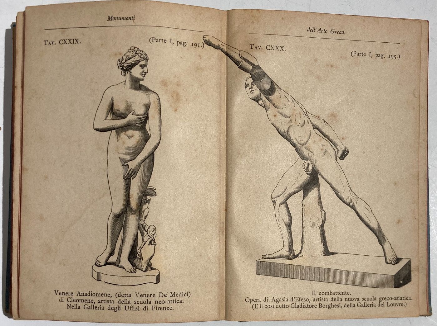 Arte Greca: Sculture, Monumenti, Arti Decorative E Partenone. Antico Manuale Hoepli Illustrato.