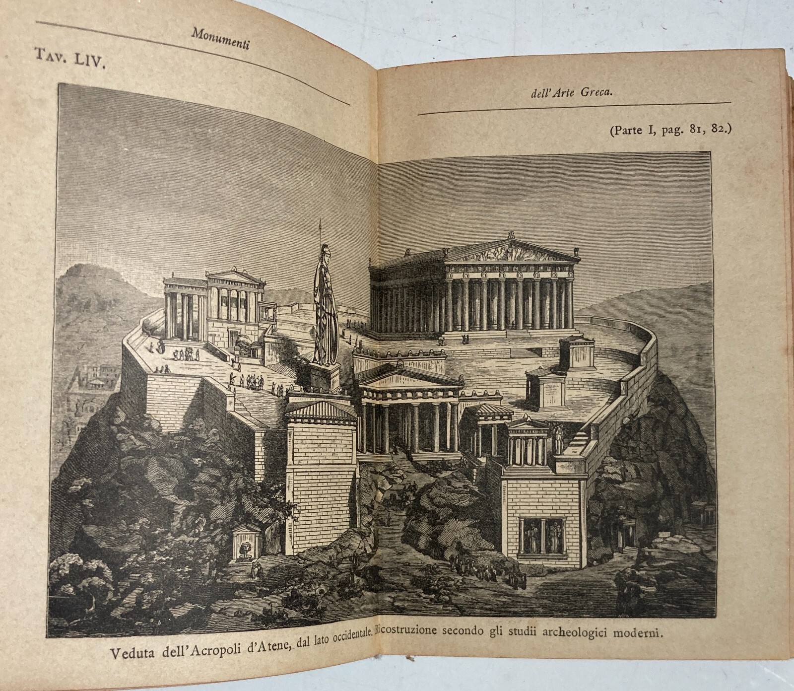 Arte Greca: Sculture, Monumenti, Arti Decorative E Partenone. Antico Manuale Hoepli Illustrato.