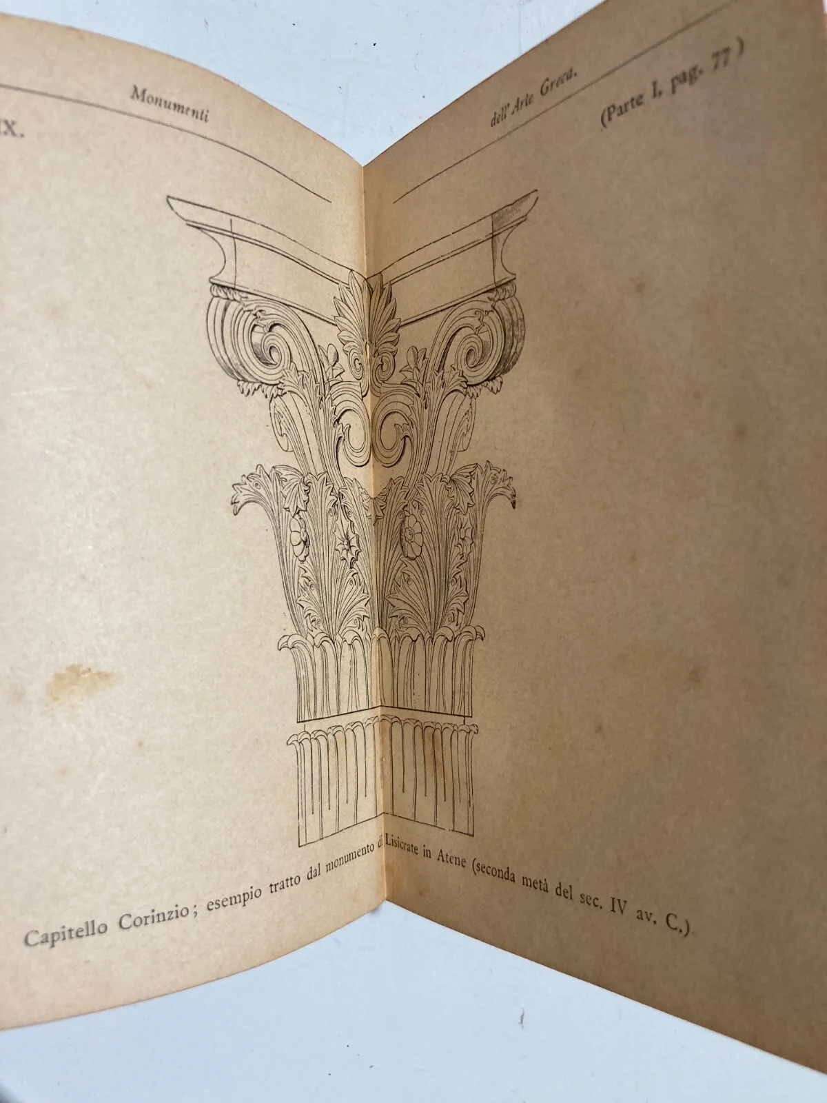 Greek Art: Sculptures, Monuments, Decorative Arts and the Parthenon. Antique Illustrated Hoepli Manual.