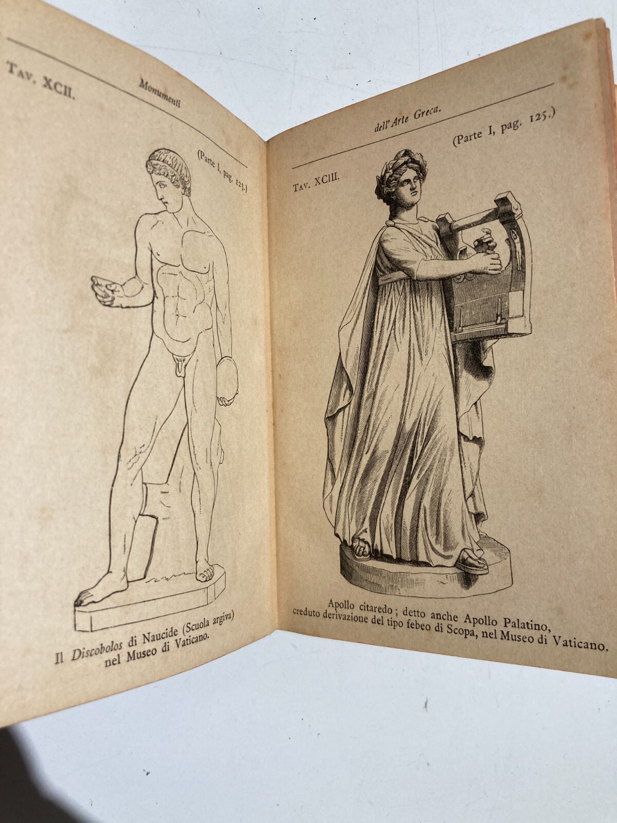 Arte Greca: Sculture, Monumenti, Arti Decorative E Partenone. Antico Manuale Hoepli Illustrato.