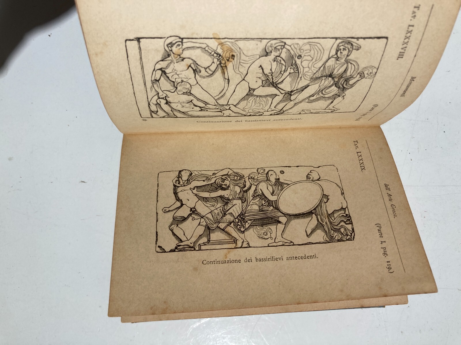 Arte Greca: Sculture, Monumenti, Arti Decorative E Partenone. Antico Manuale Hoepli Illustrato.