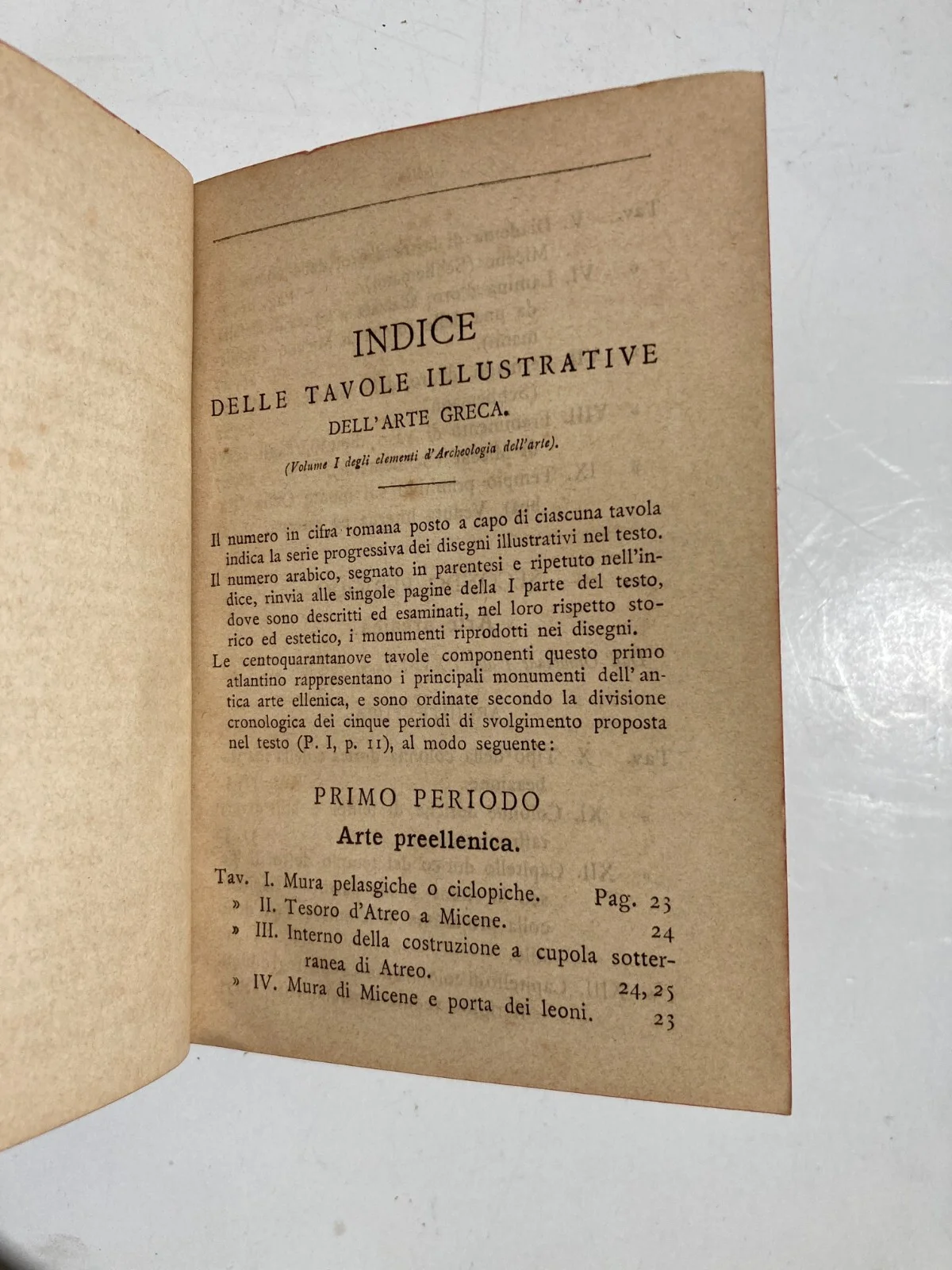 Greek Art: Sculptures, Monuments, Decorative Arts and the Parthenon. Antique Illustrated Hoepli Manual.