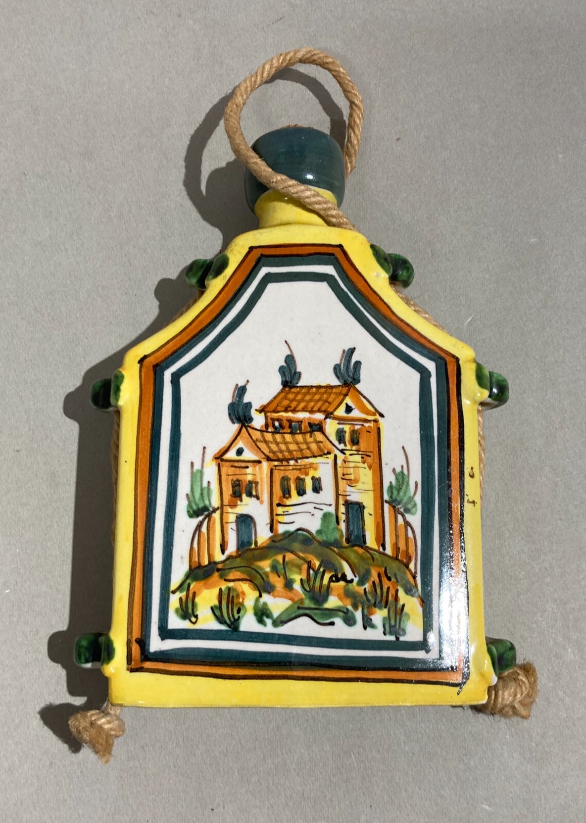 Ceramica Decorativa E Da Collezione, Cerreto Sannita, Pubblicitaria, 1975, Fiasca