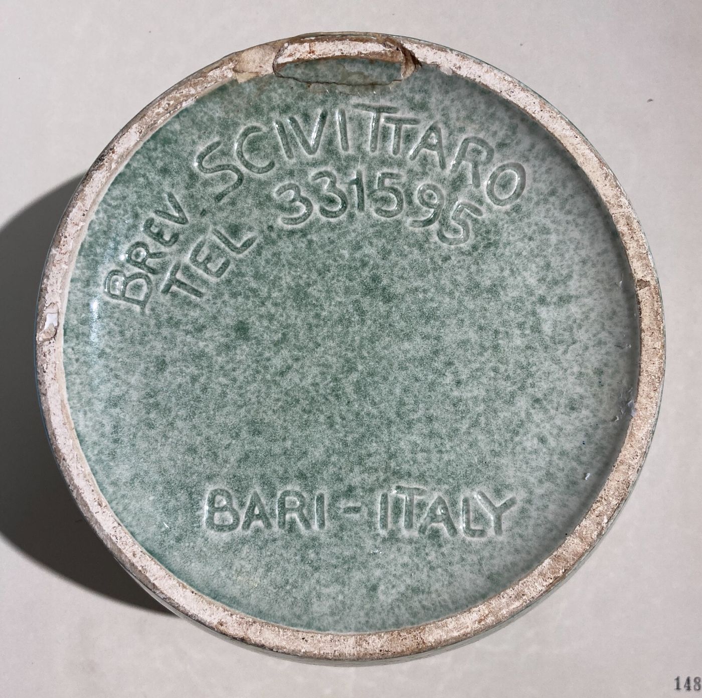 Inusuale Soprammobile In Ceramica, Scivittaro, Bari, Puglia