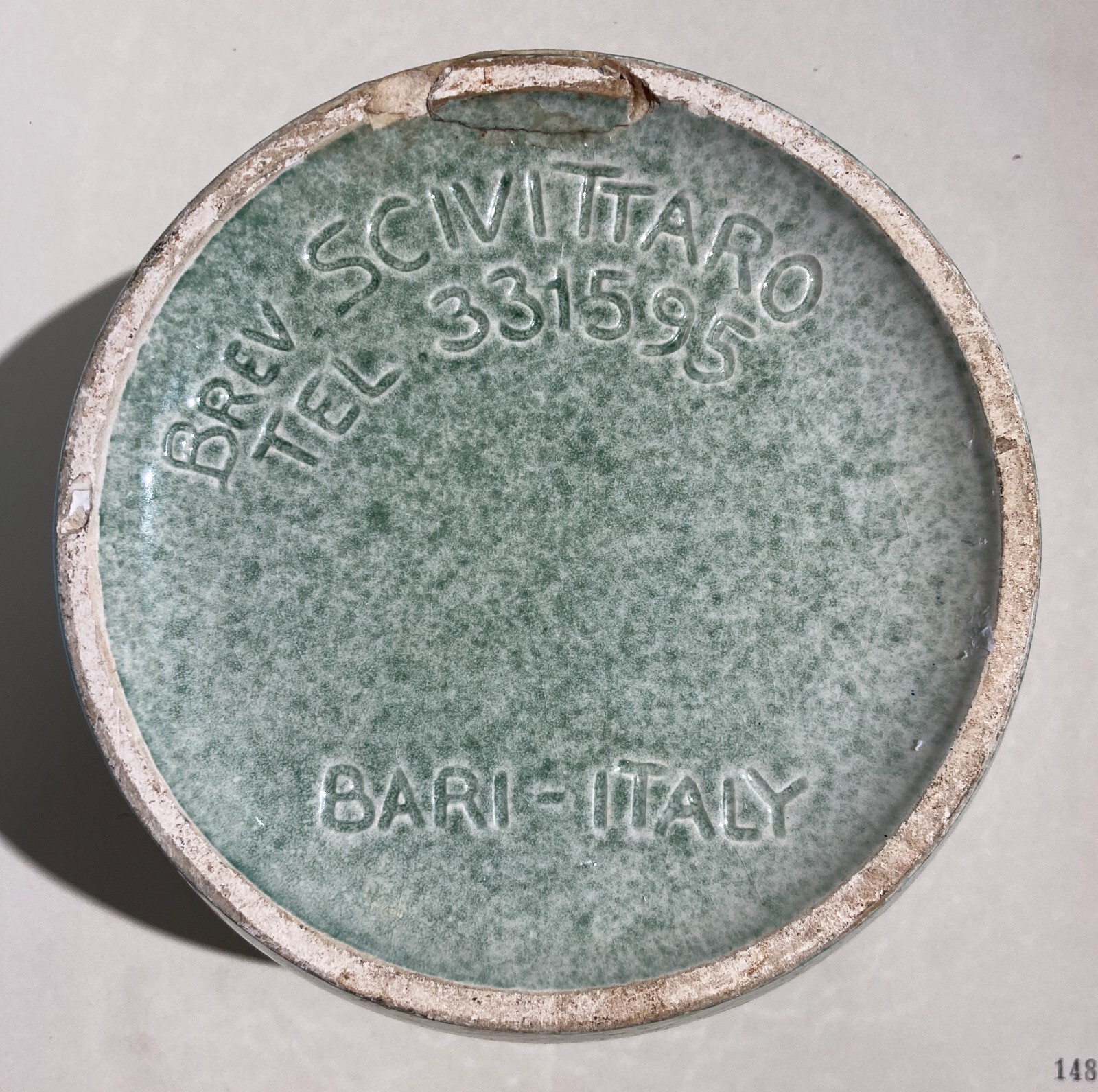 Inusuale Soprammobile In Ceramica, Scivittaro, Bari, Puglia
