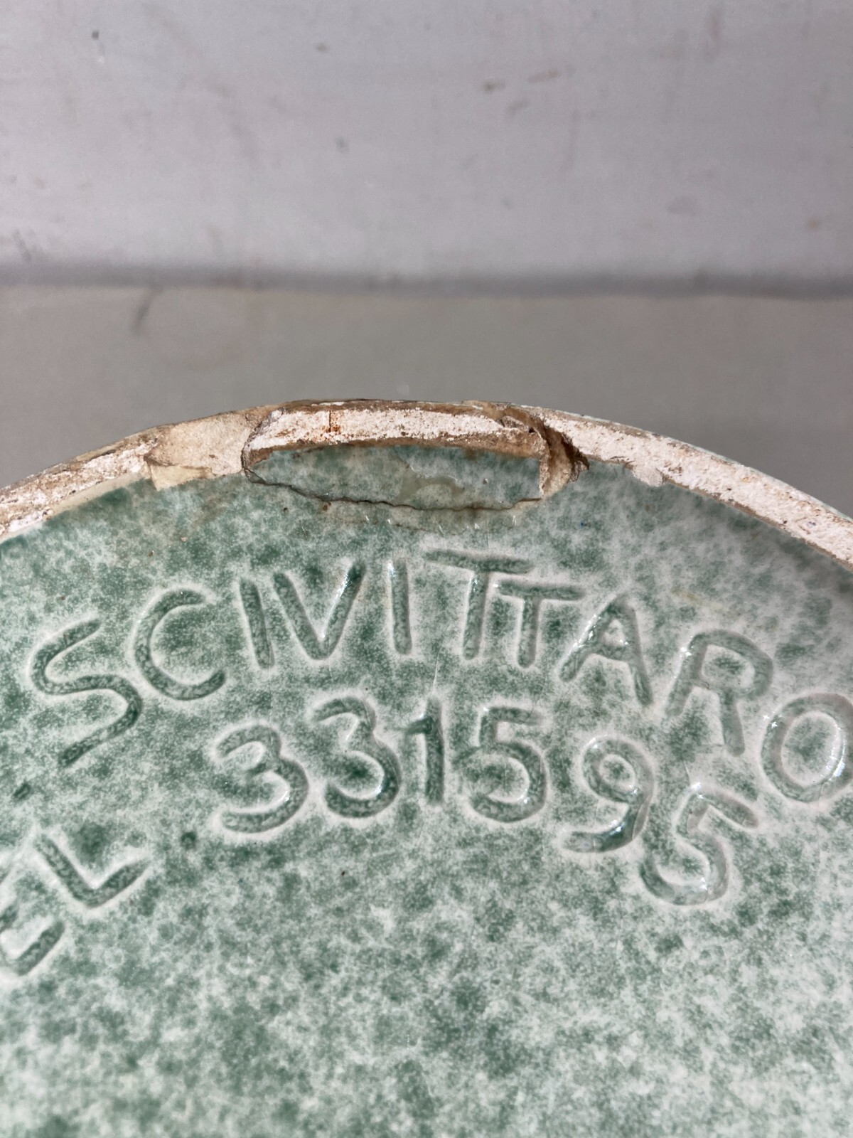 Inusuale Soprammobile In Ceramica, Scivittaro, Bari, Puglia