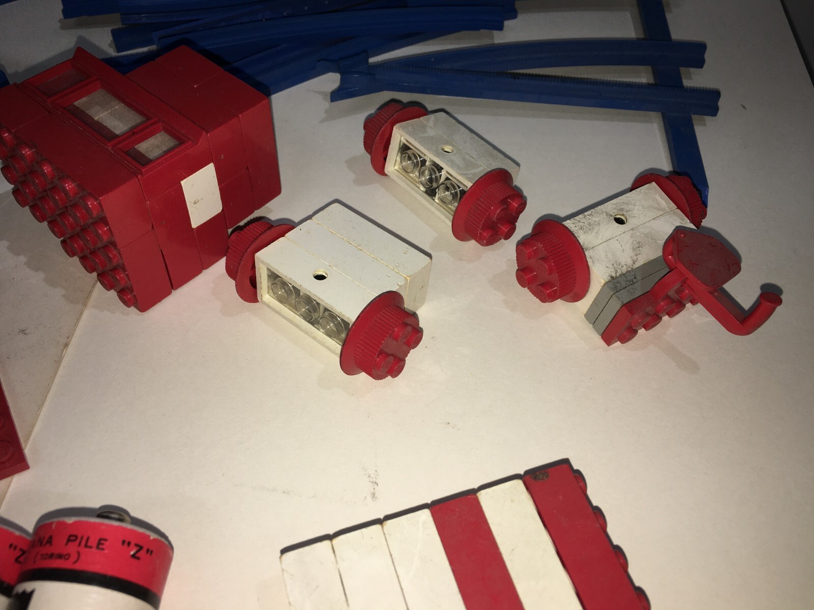 Giochi Costruzioni Lego, Elementi Vari Ferrovia E Trenino Da Collezione d'Epoca