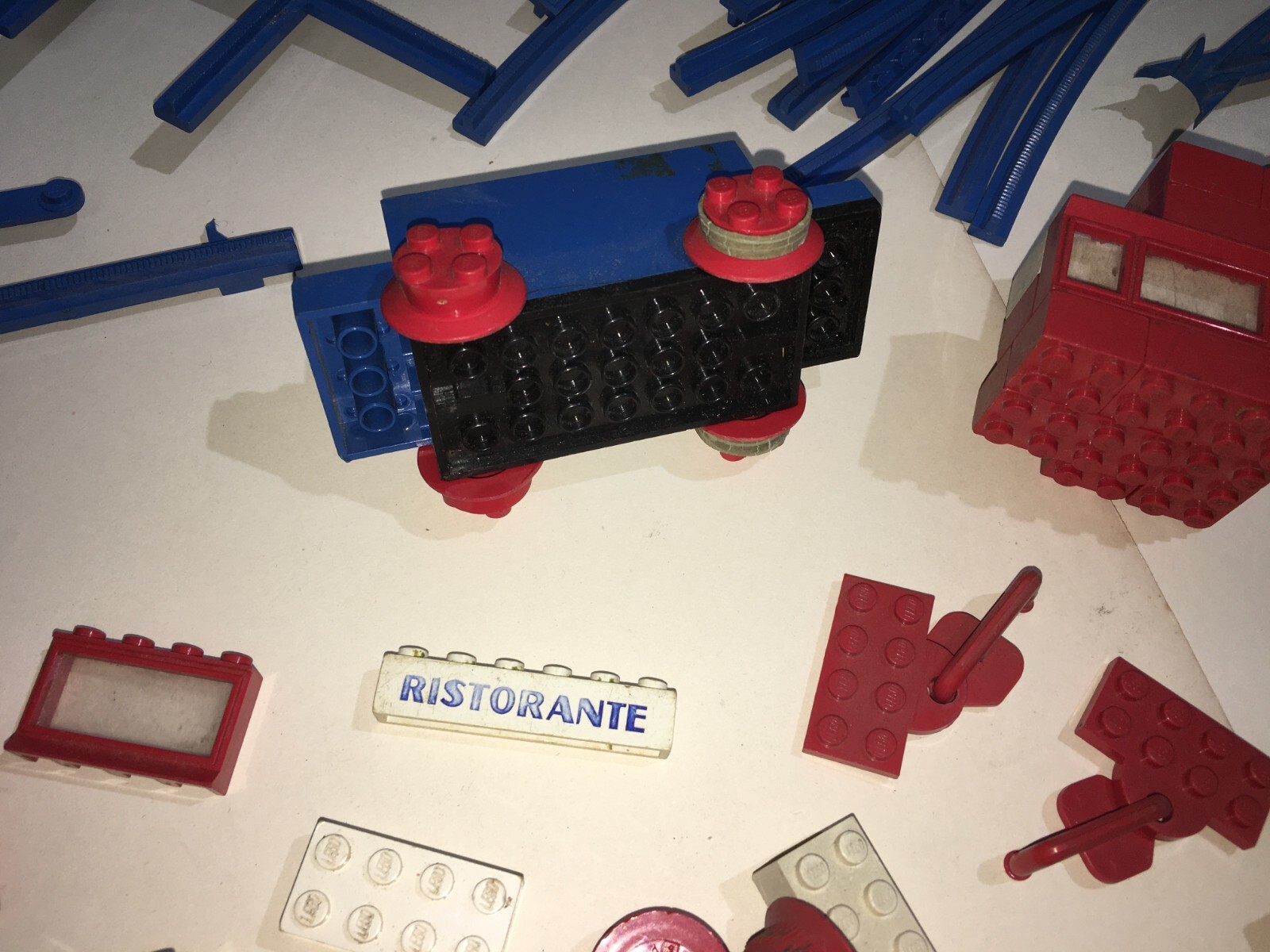 Giochi Costruzioni Lego, Elementi Vari Ferrovia E Trenino Da Collezione d'Epoca