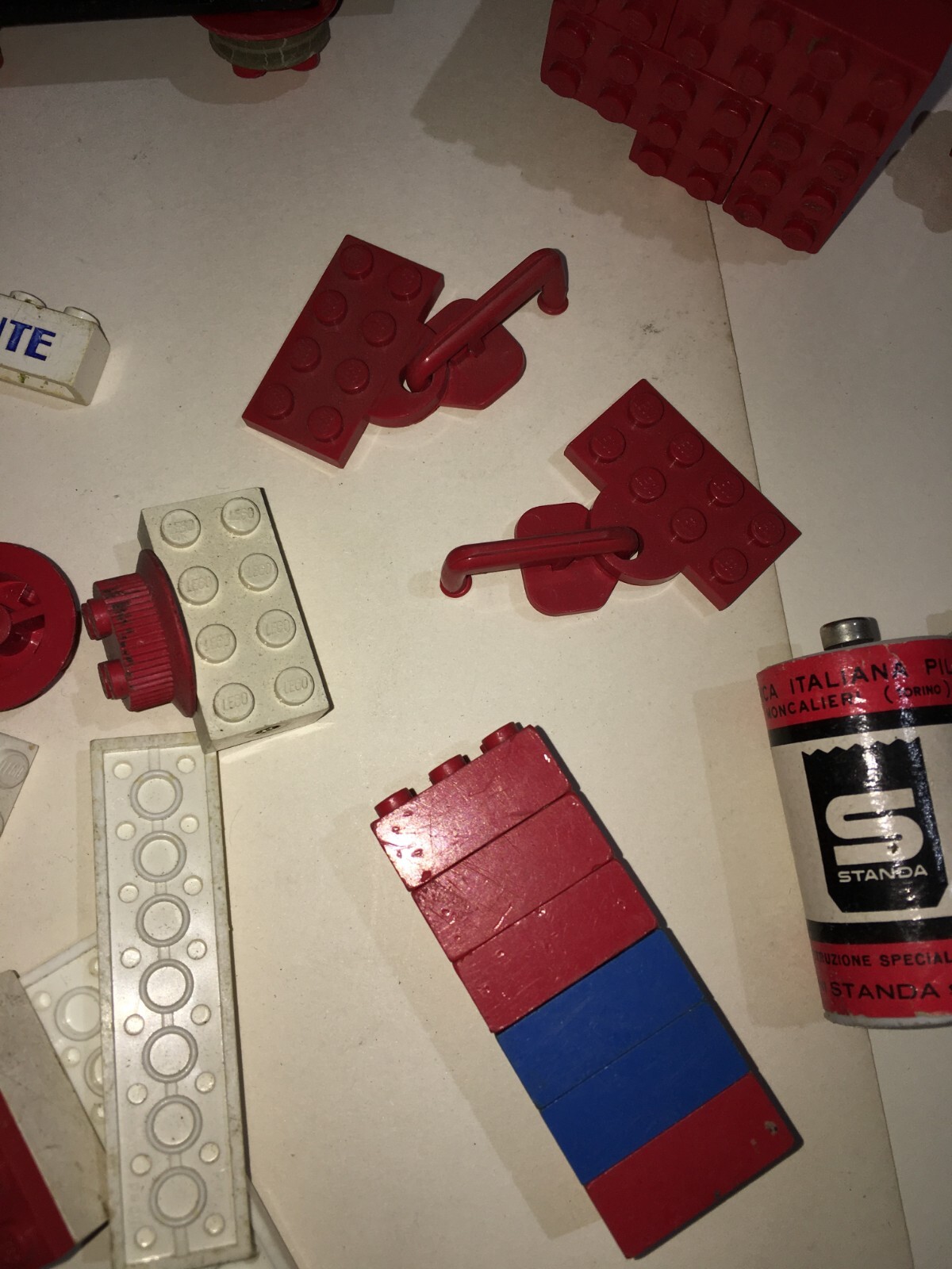 Giochi Costruzioni Lego, Elementi Vari Ferrovia E Trenino Da Collezione d'Epoca
