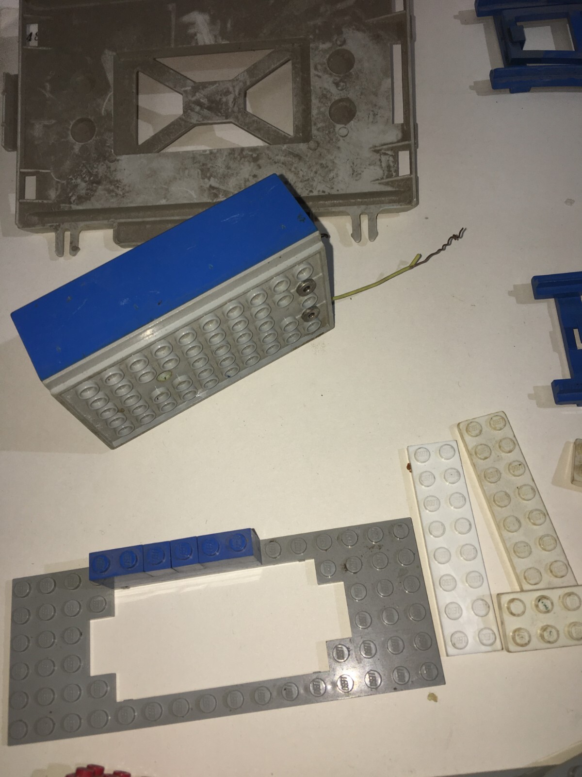 Giochi Costruzioni Lego, Elementi Vari Ferrovia E Trenino Da Collezione d'Epoca