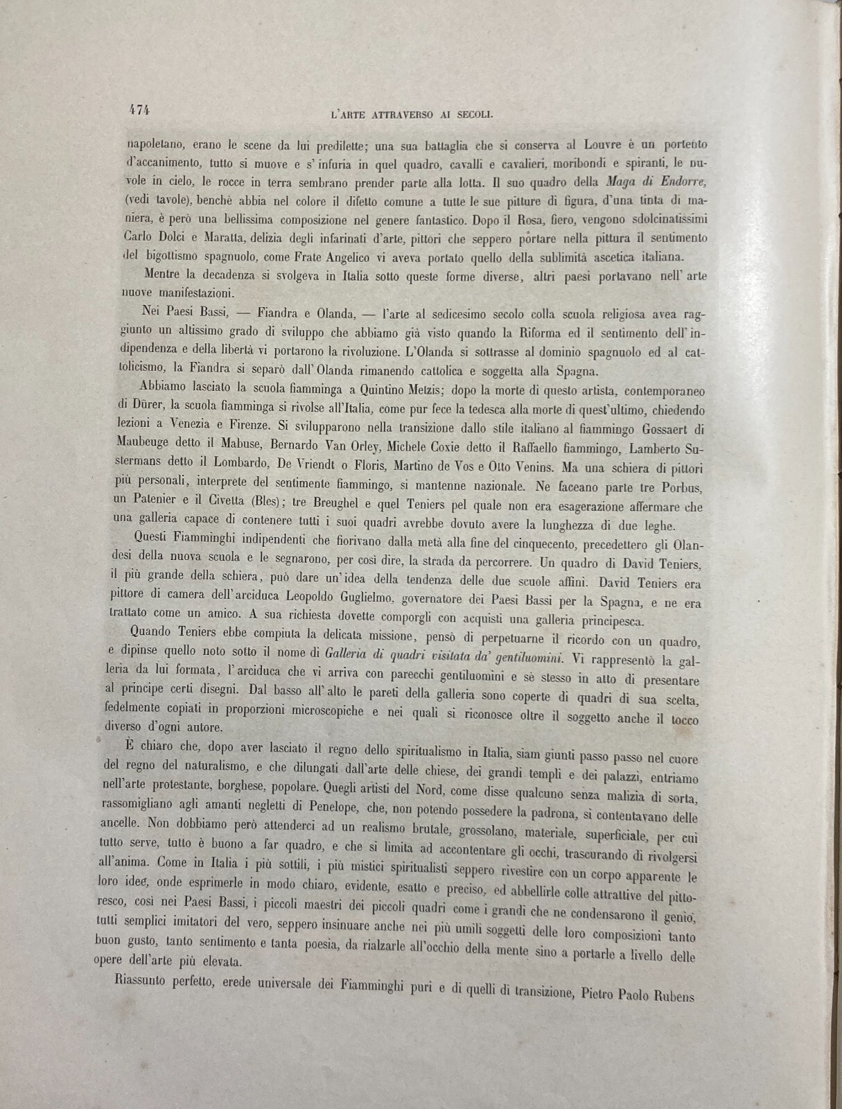 Guercino, Sibilla Persica: Antica Stampa Xilografica (1891)