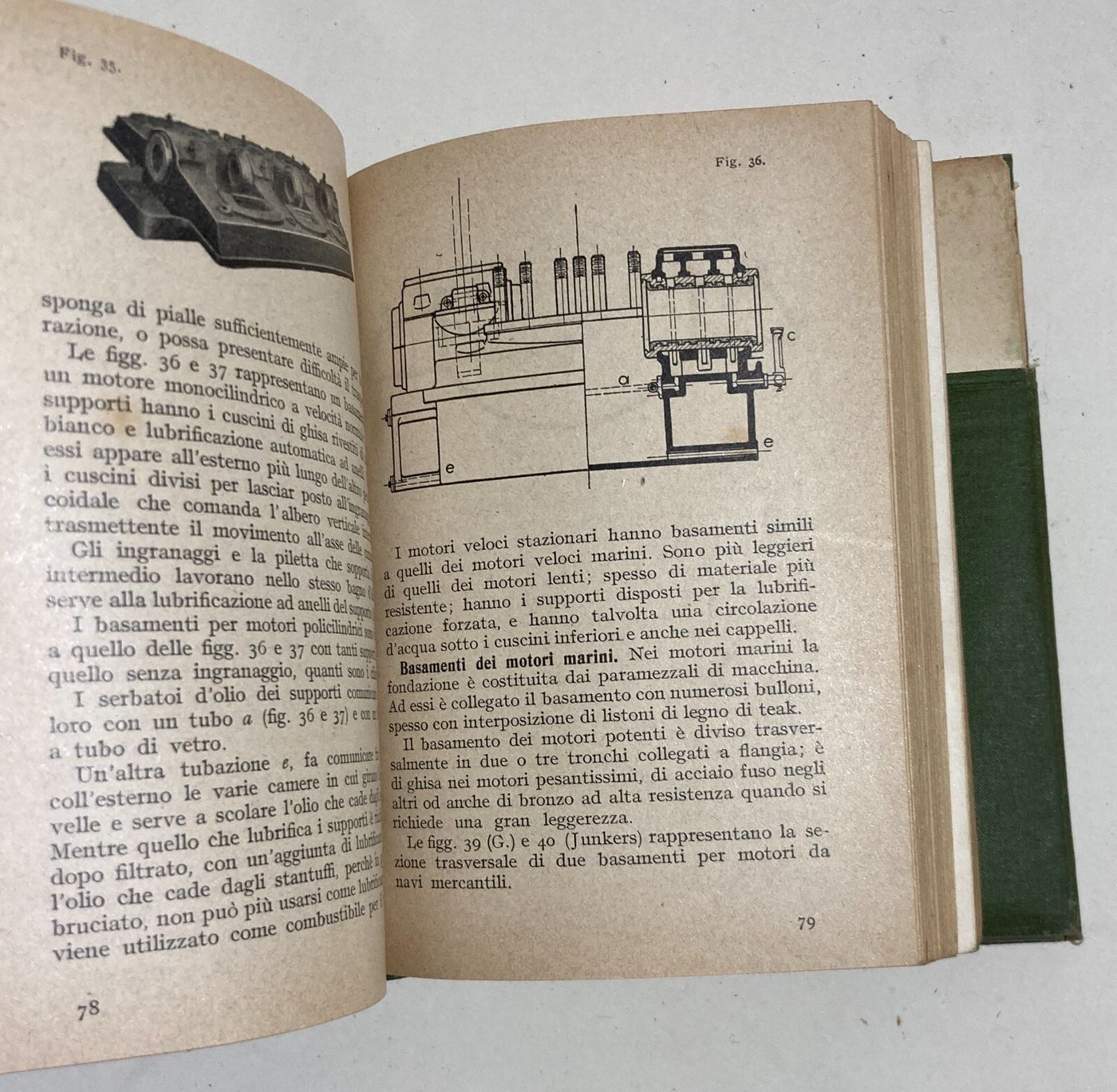 Tecnica, Meccanica, Motori Diesel: Antico Hoepli Illustratissimo, Motori Marini, 1920