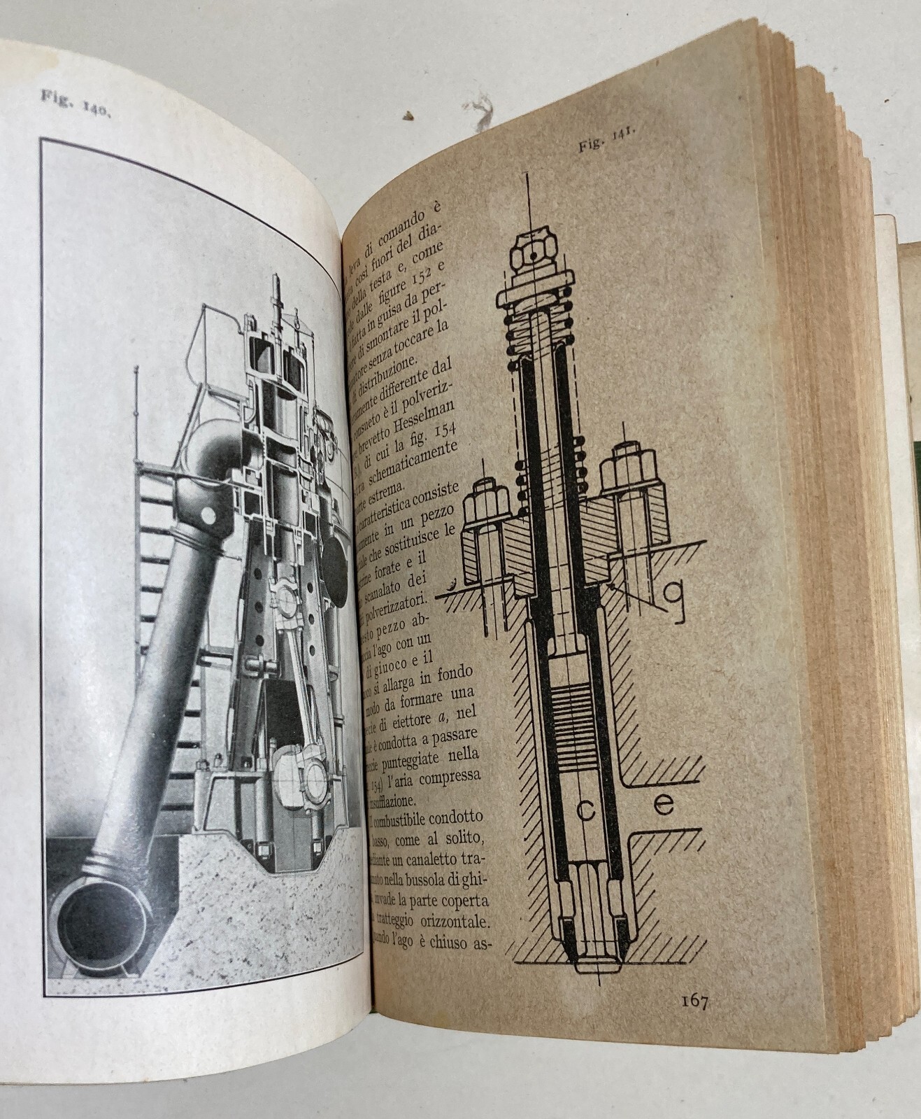 Tecnica, Meccanica, Motori Diesel: Antico Hoepli Illustratissimo, Motori Marini, 1920