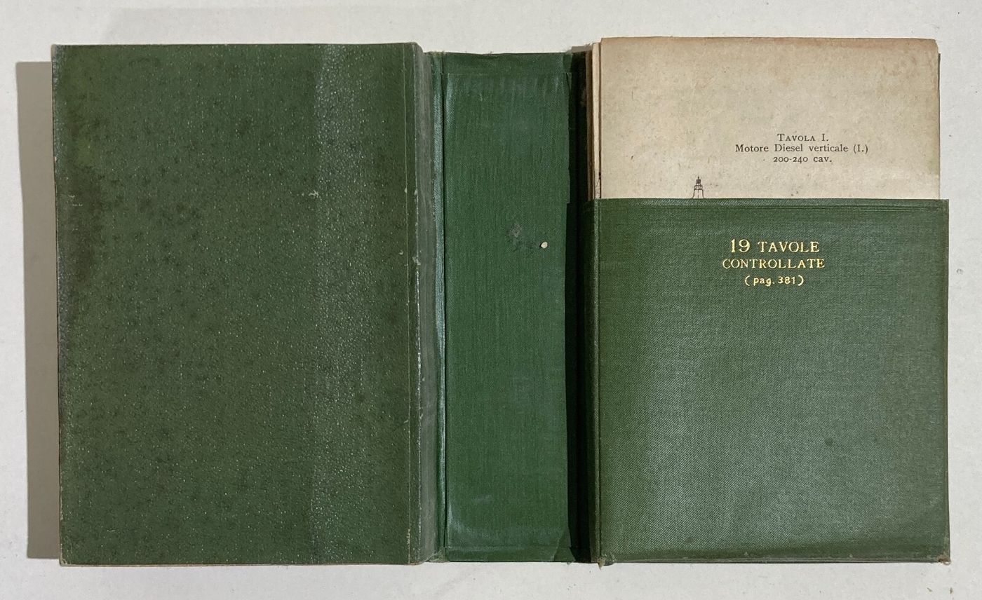 Tecnica, Meccanica, Motori Diesel: Antico Hoepli Illustratissimo, Motori Marini, 1920