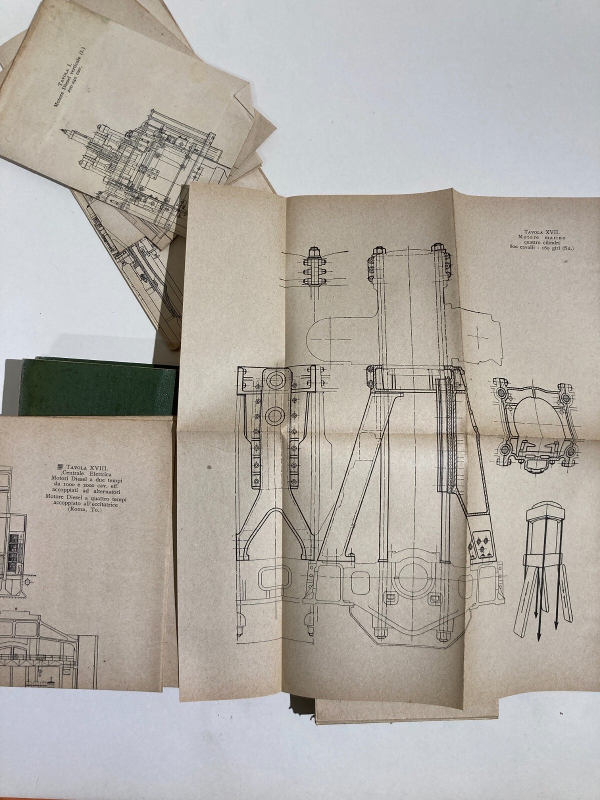 Tecnica, Meccanica, Motori Diesel: Antico Hoepli Illustratissimo, Motori Marini, 1920