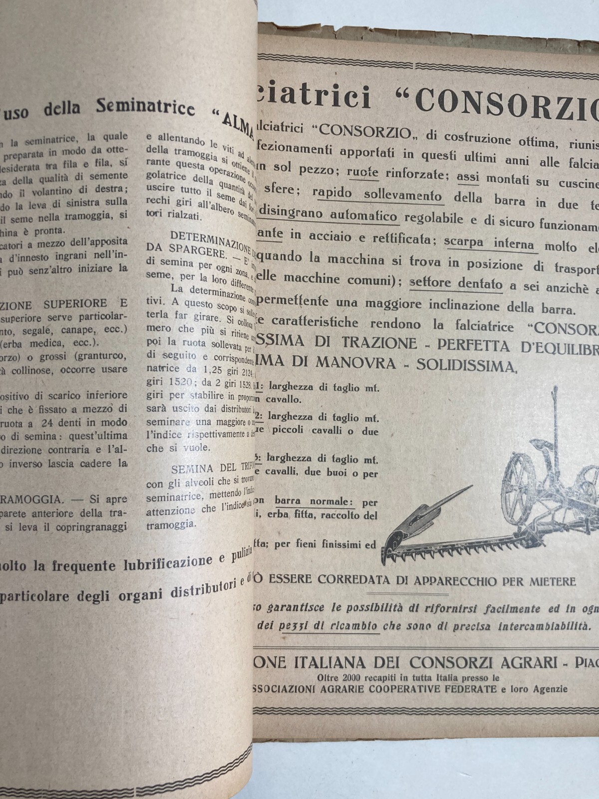 Agricoltura: Tecnica E Macchine Agricole. Aratri, Motori, Spandifieno E Macchine Enologiche