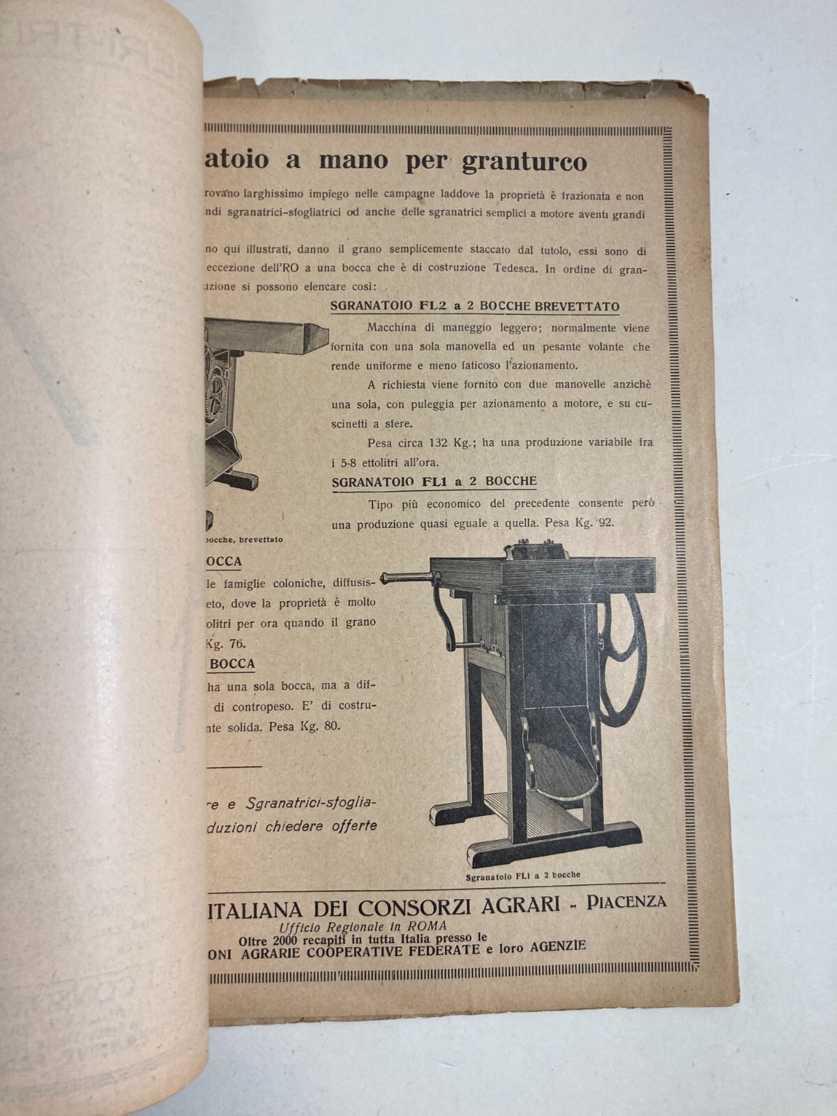 Agricoltura: Tecnica E Macchine Agricole. Aratri, Motori, Spandifieno E Macchine Enologiche