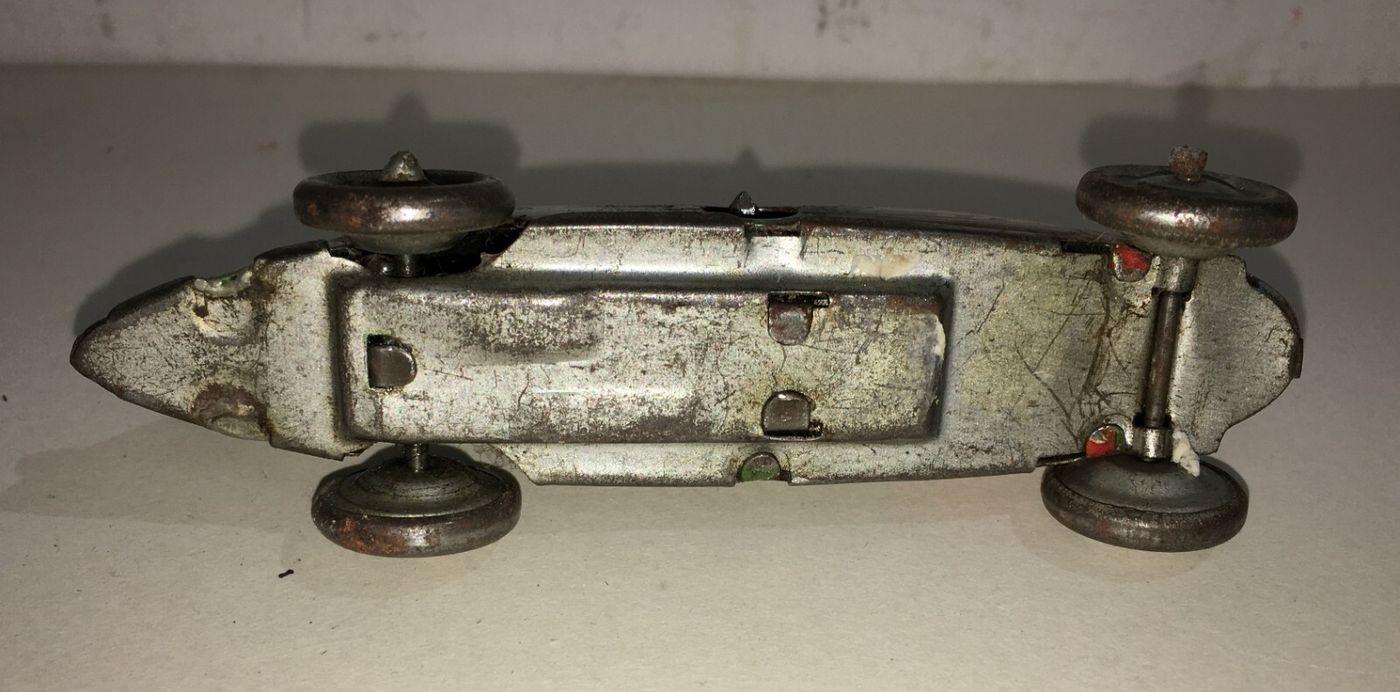 Giocattoli Antichi Da Collezione: Automobilina In Latta Litografata, US Zone Germany