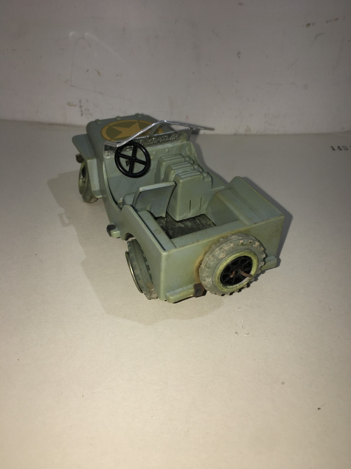 Giocattolo Da Collezione: Auto Militare d'Epoca Marcata Lima