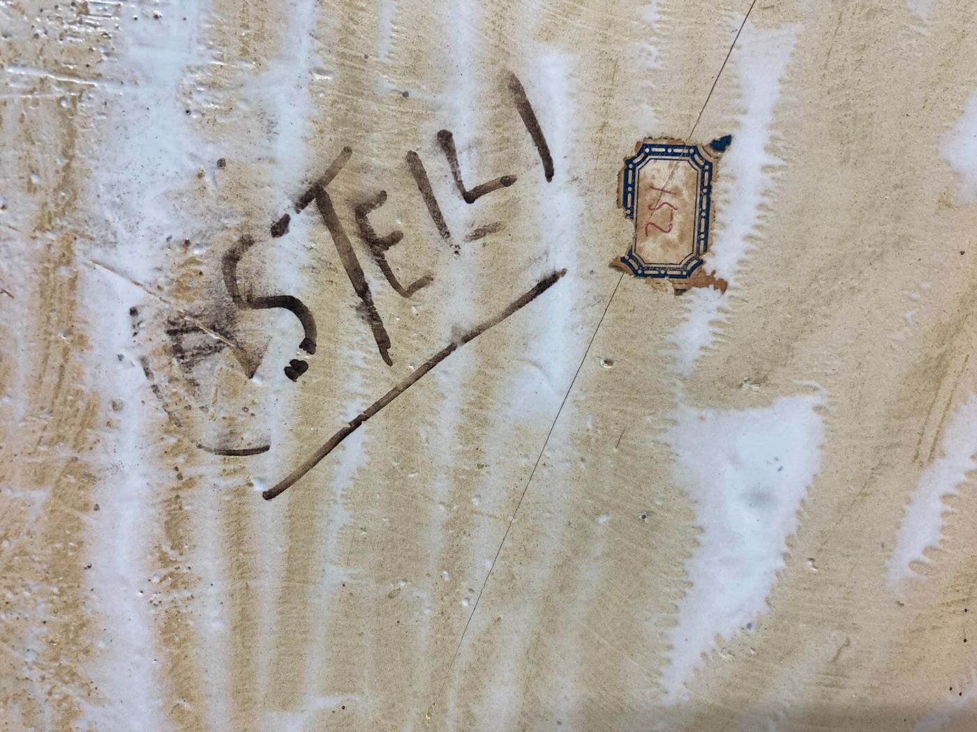 Abruzzo: Placca In Ceramica d'Autore Con Veduta Di Castelli, 1955