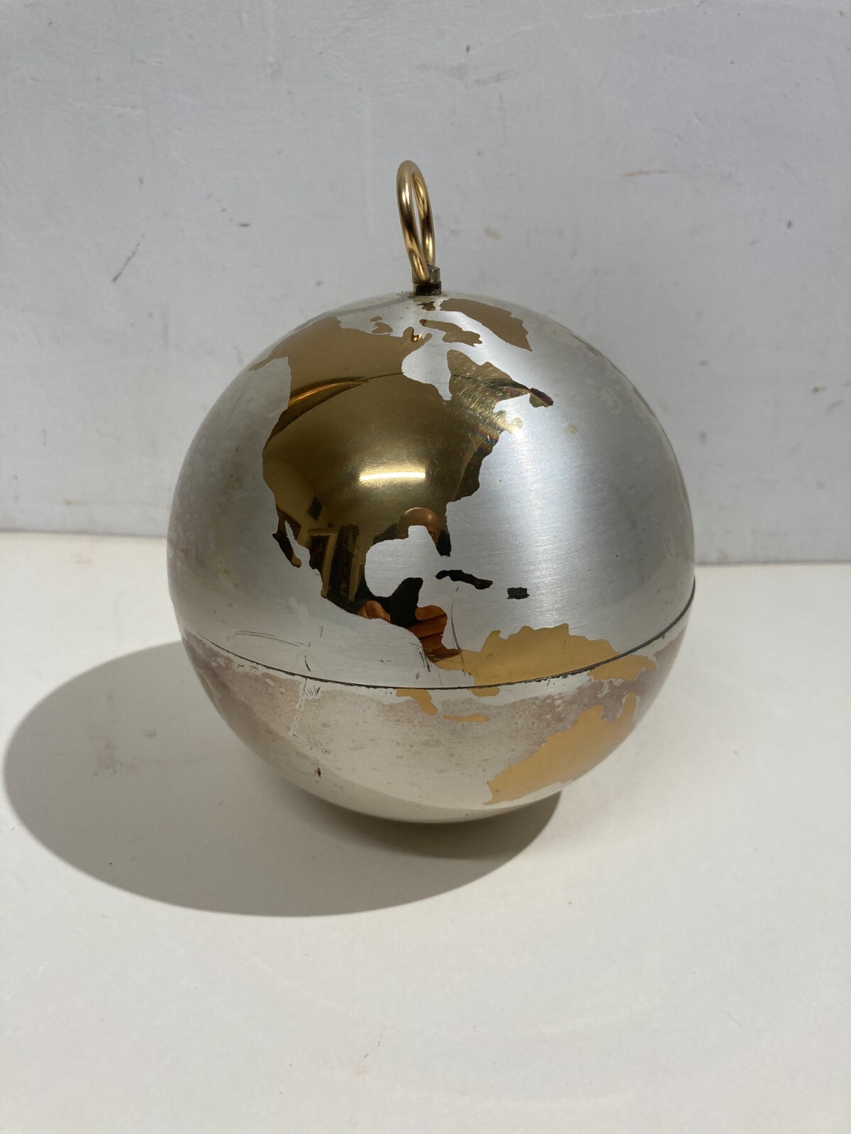 Mappamondo Globo Terrestre Porta Sigarette Da Collezione