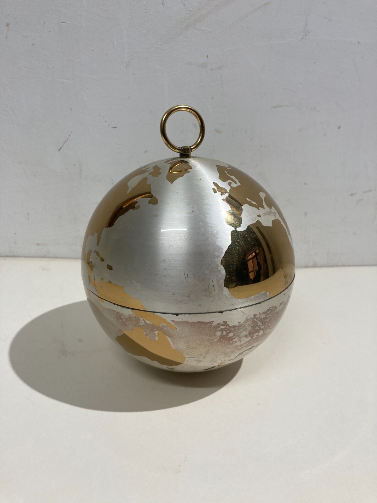 Mappamondo Globo Terrestre Porta Sigarette Da Collezione