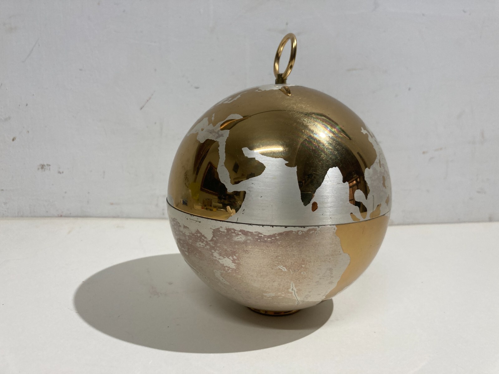 Mappamondo Globo Terrestre Porta Sigarette Da Collezione